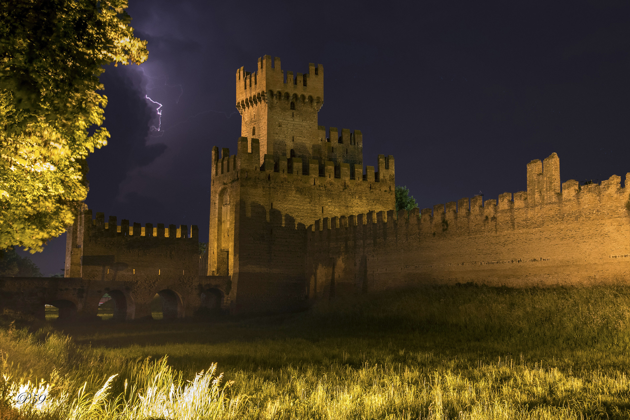 Notturno a Montagnana