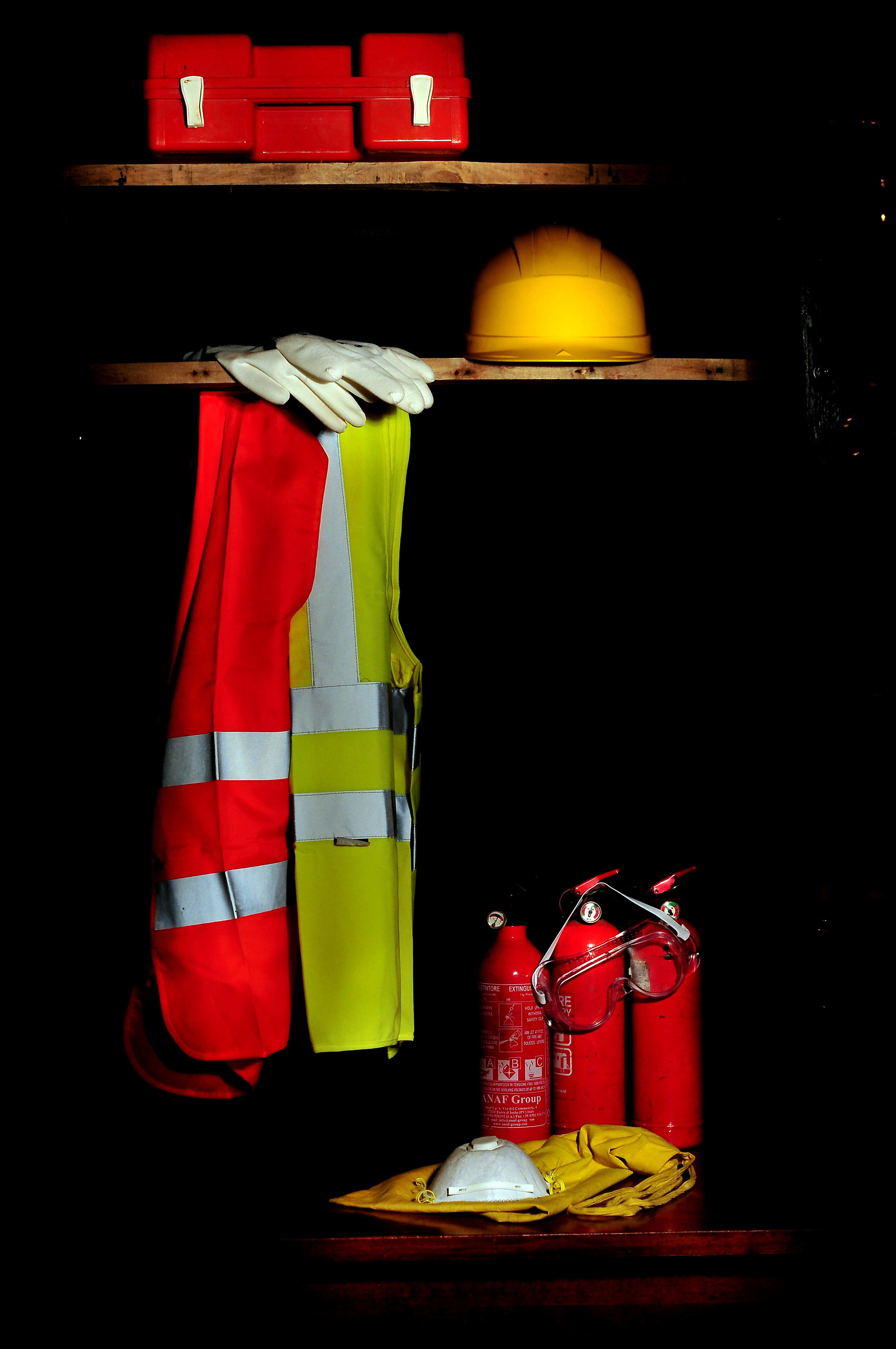 La sicurezza innanzitutto / Light Painting