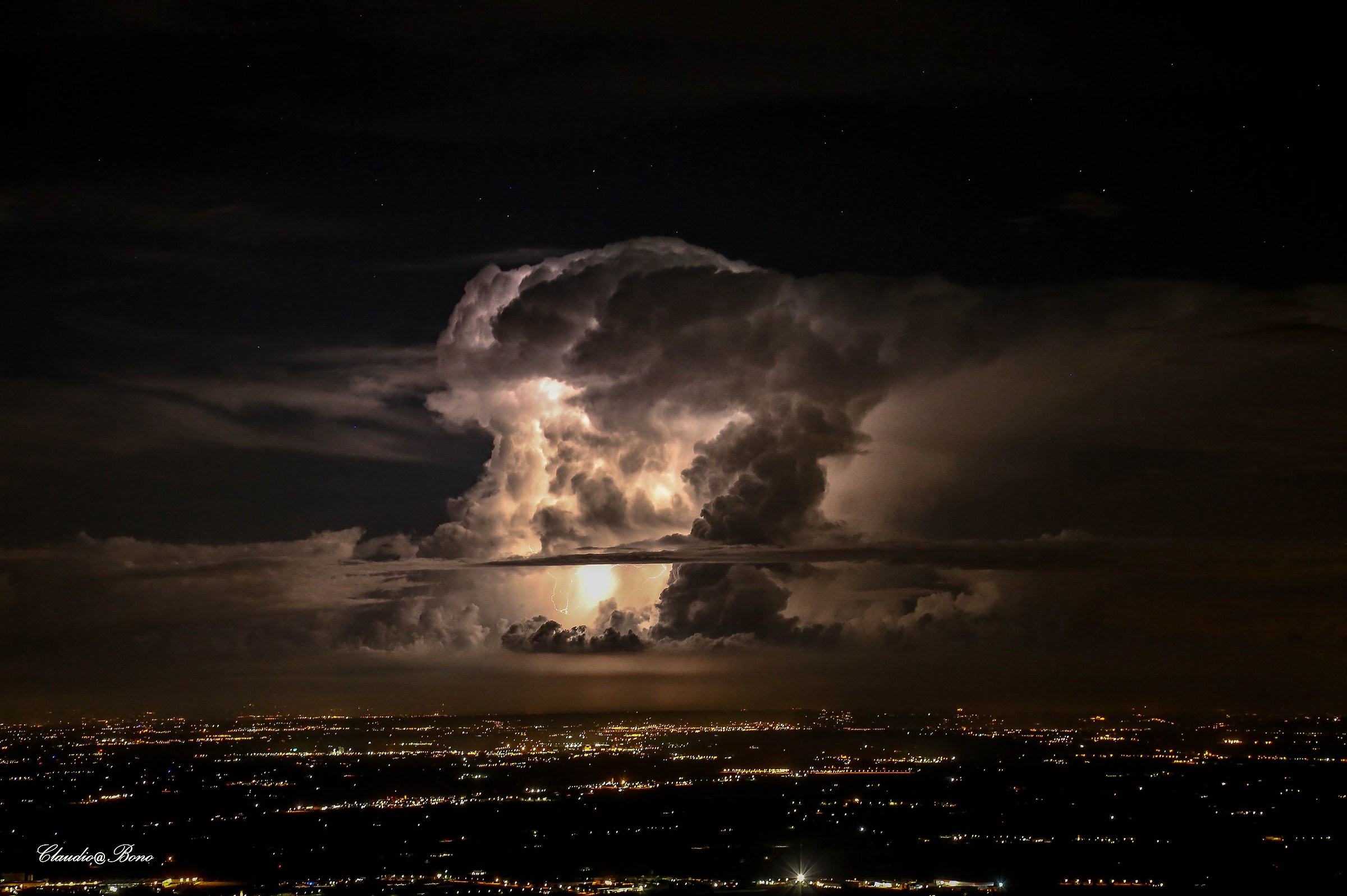 Temporal on the Cuneo plain