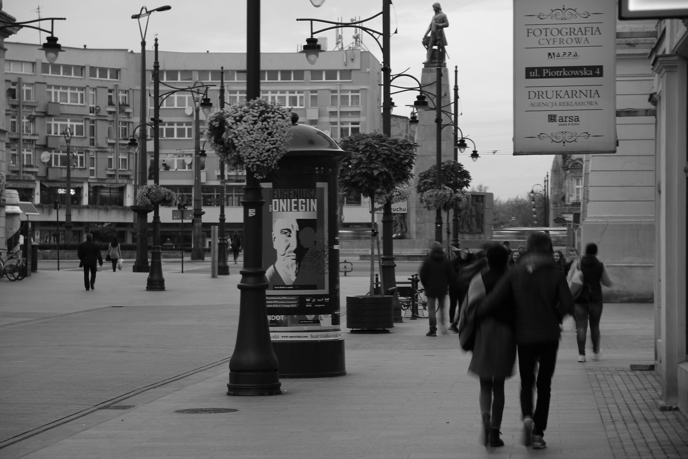 Passeggiatori di Piotrkowska