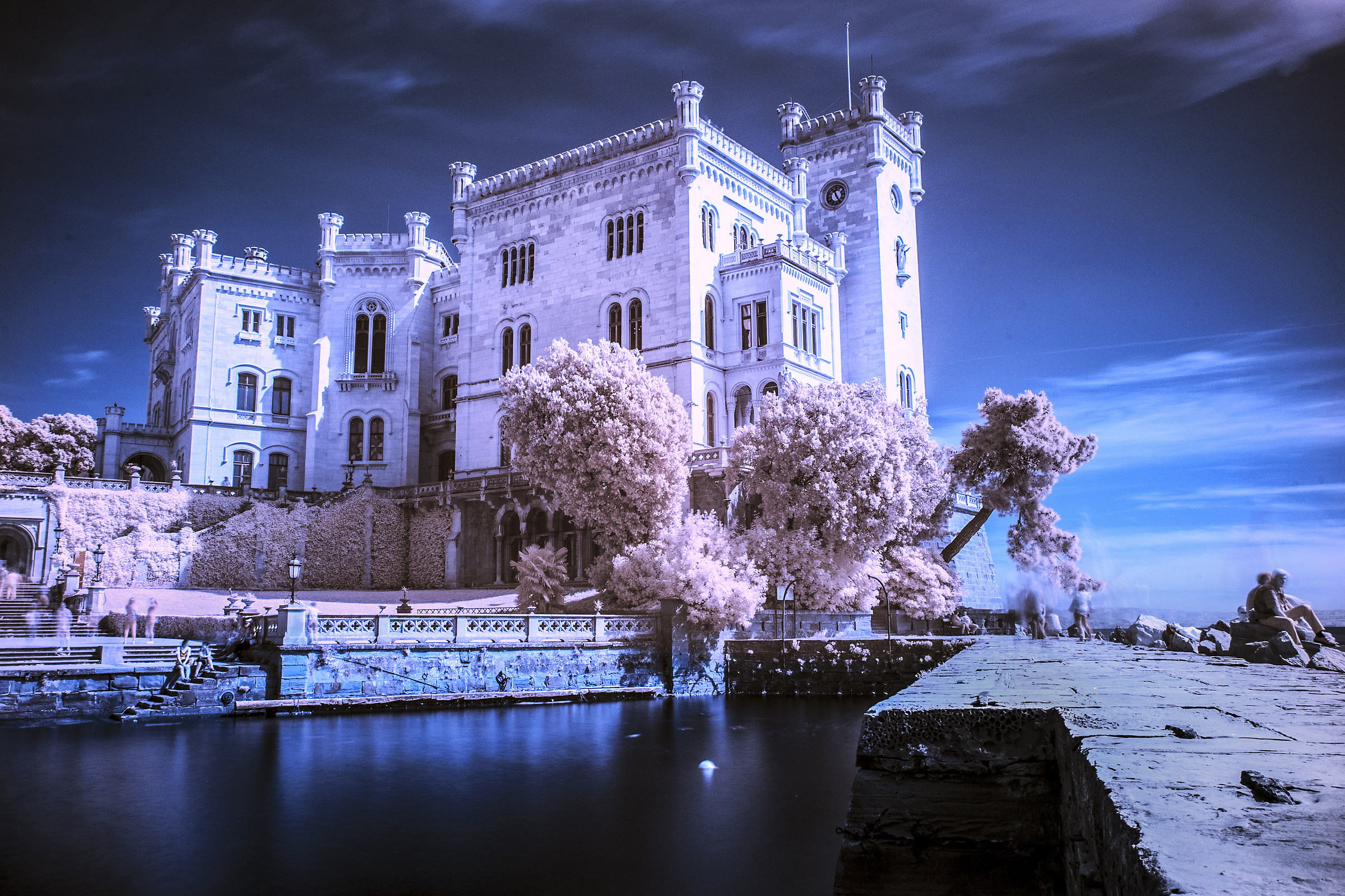 Miramare Infrared Castle