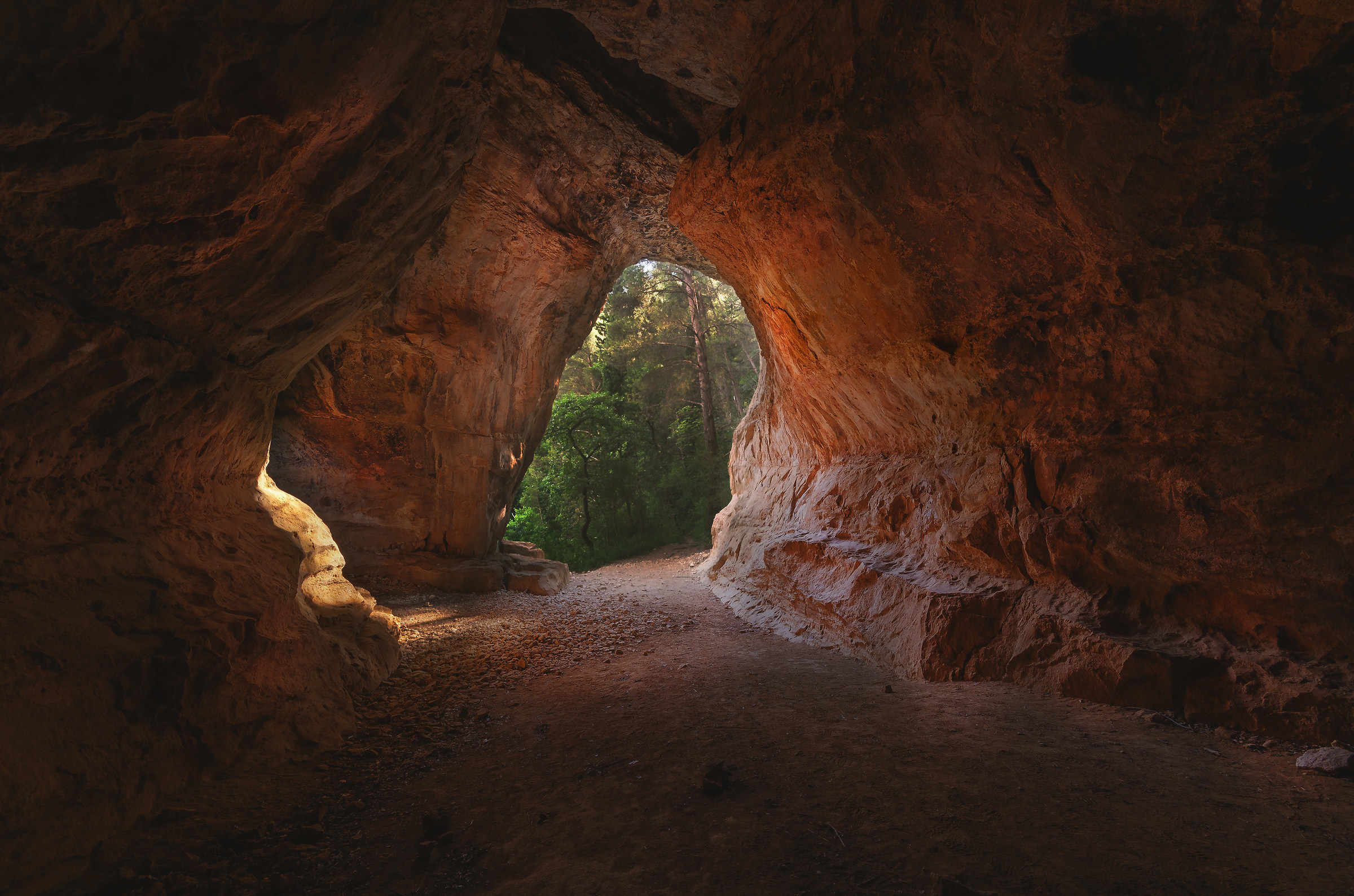 Dark Cave of Bolognano