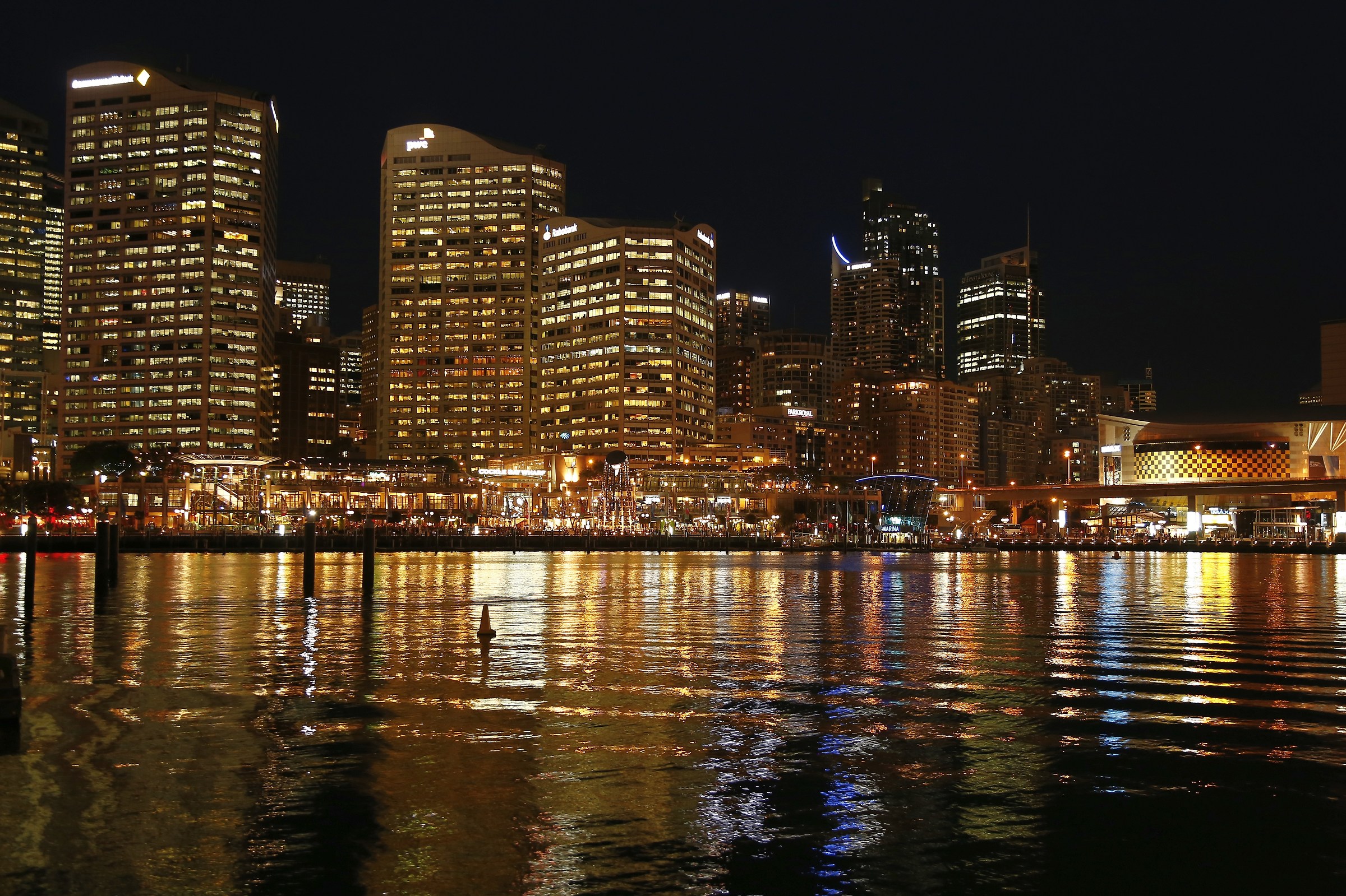 la magia della notte a Sidney