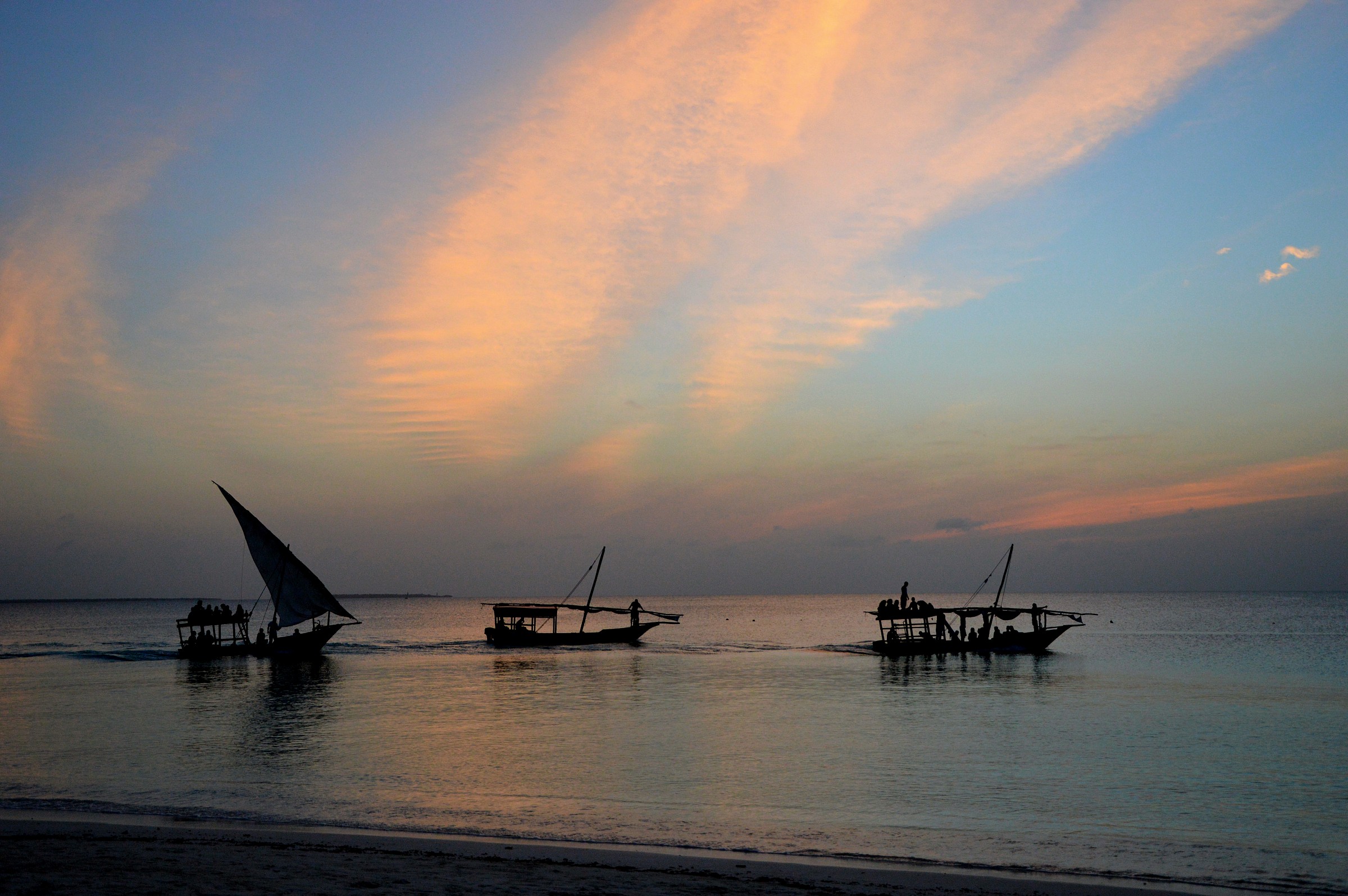 Il tramonto di Nungwi
