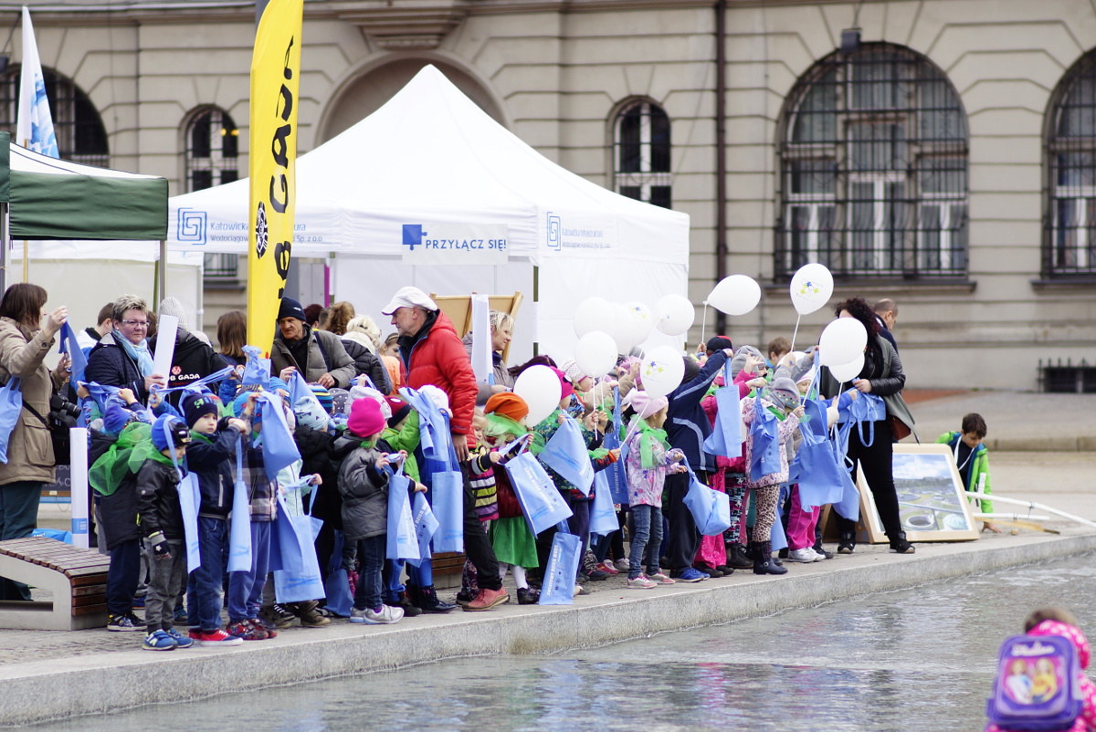 World water day, Katowice, Poland