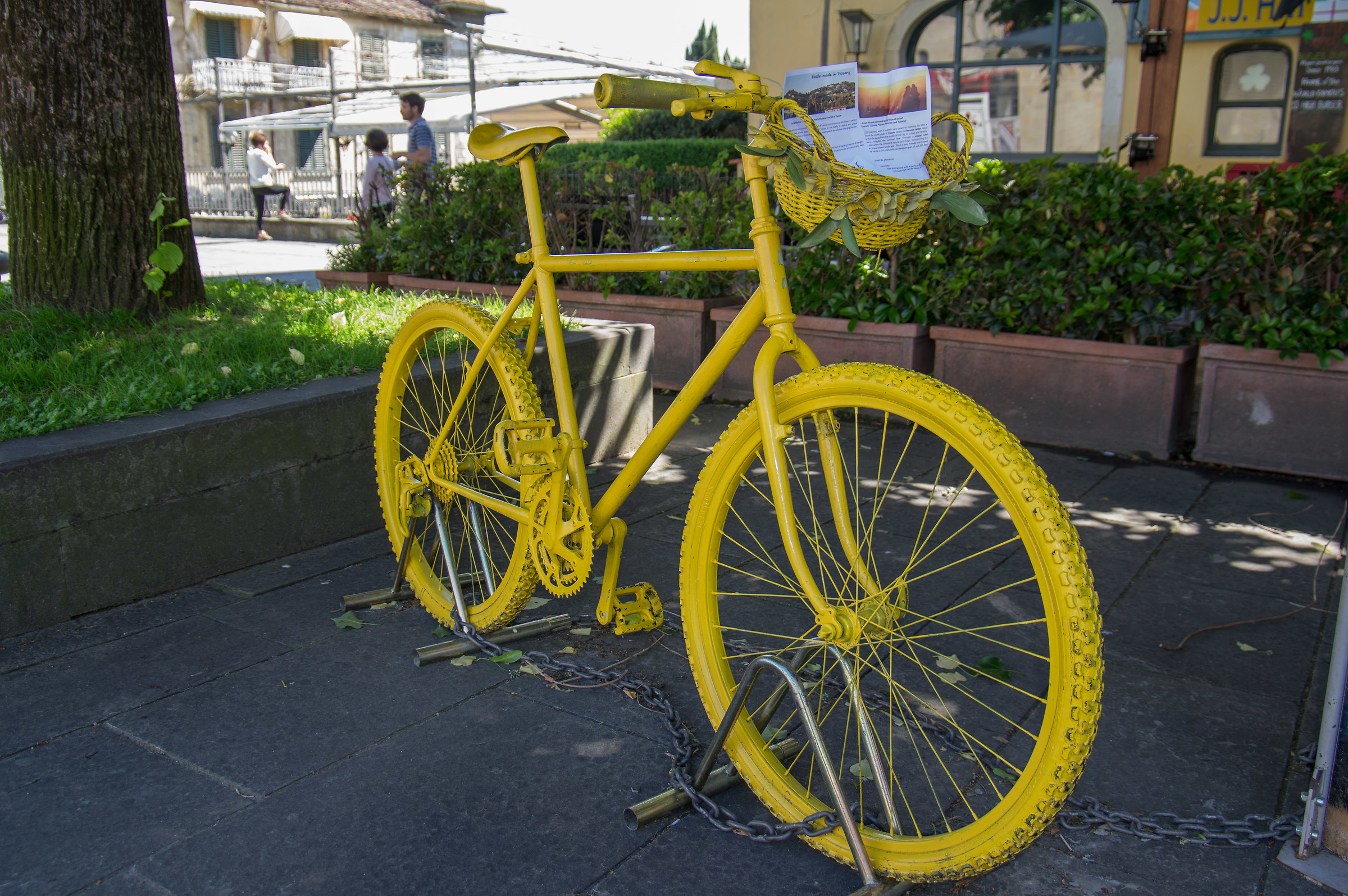 The Yellow Bike .....
