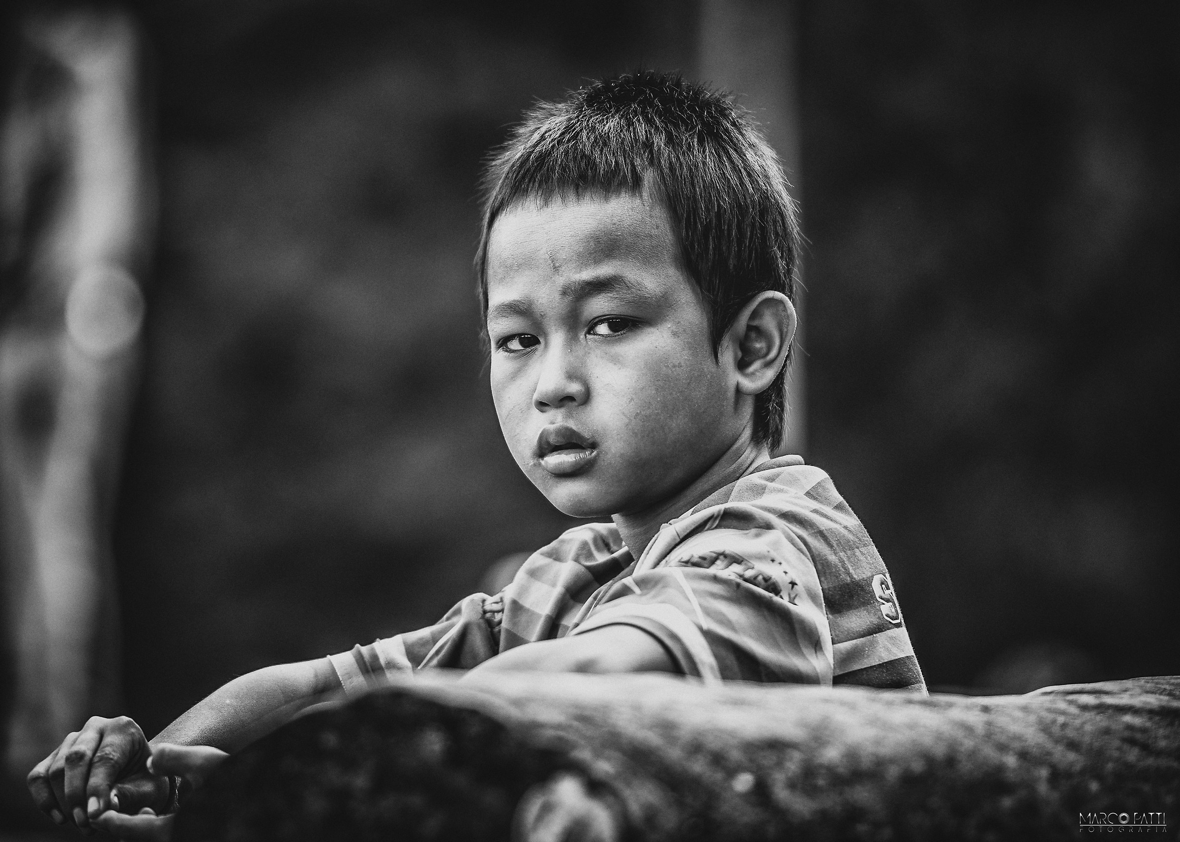 La tristezza in uno sguardo