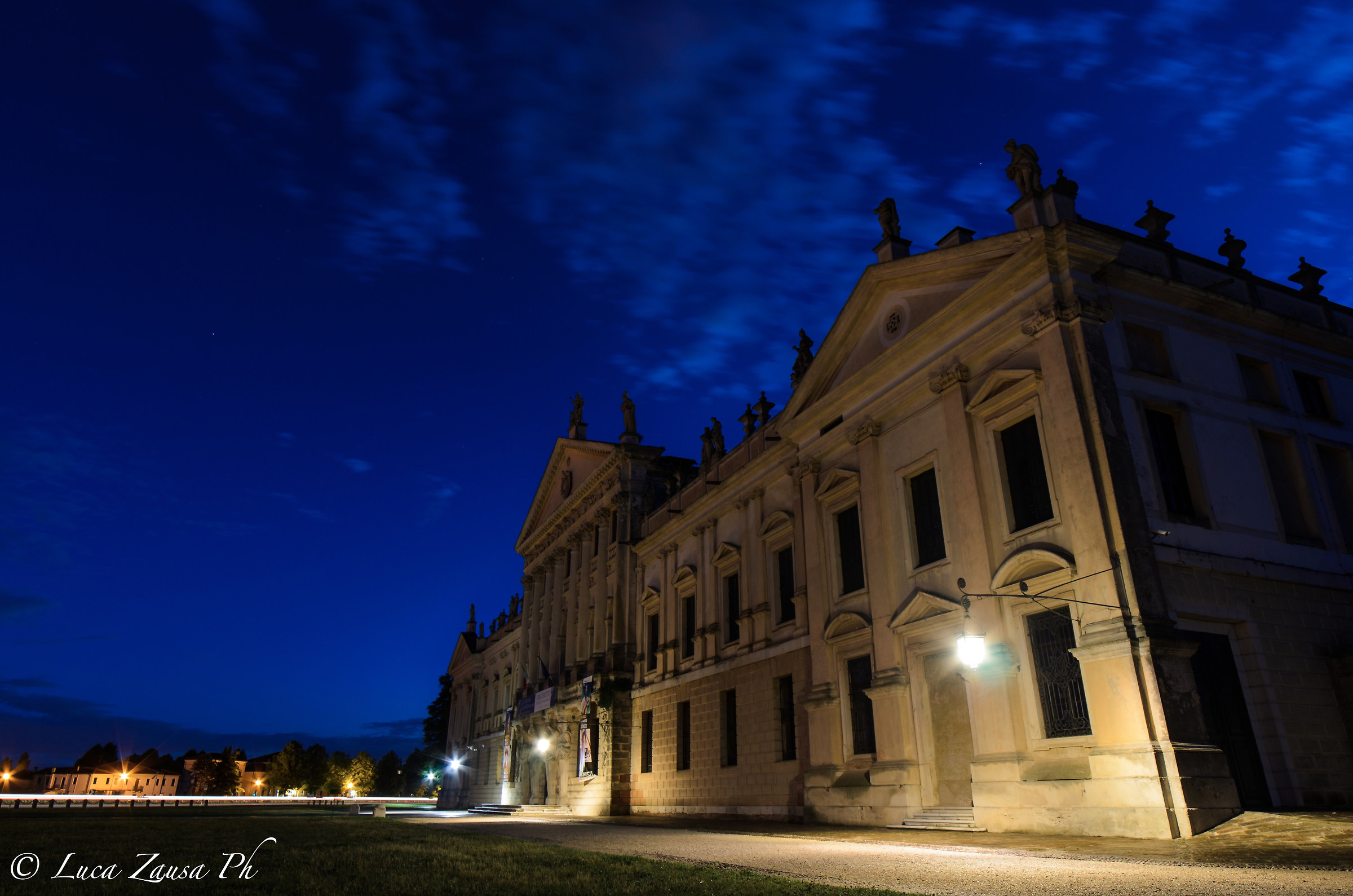The magic of the blue hour after the thunderstorm