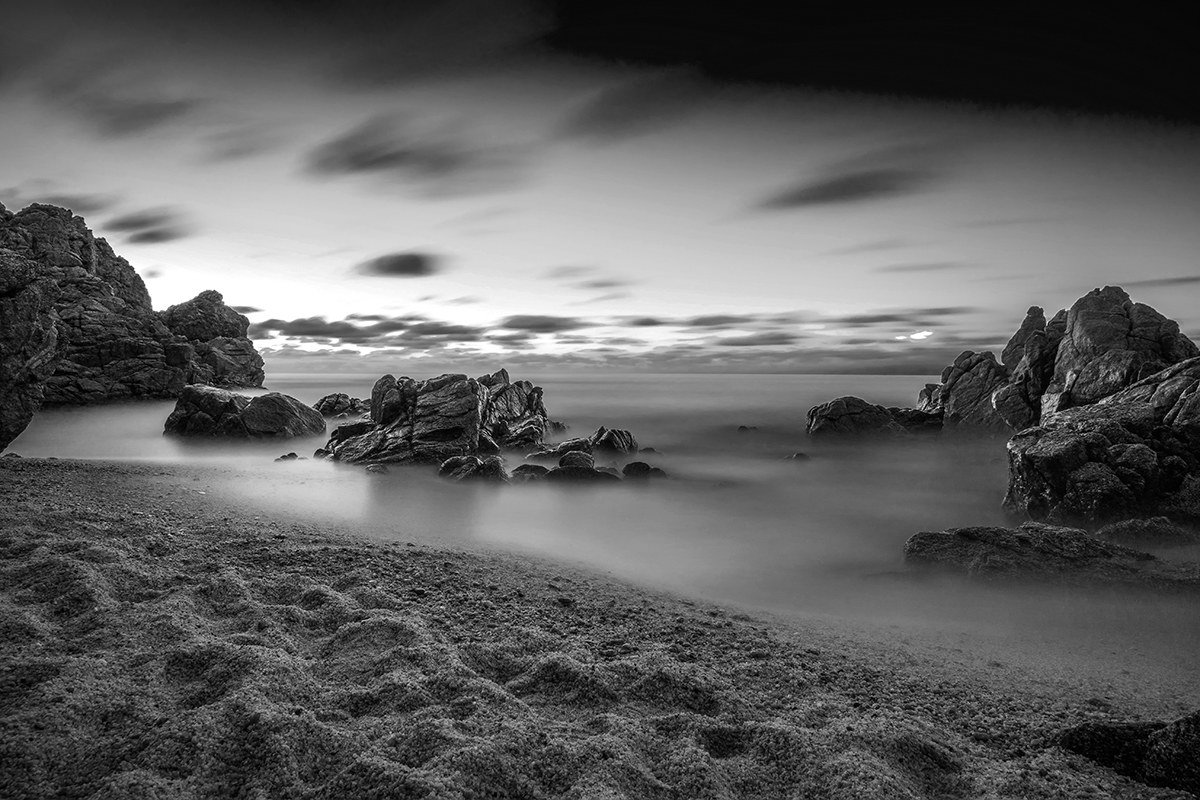 Sunset over the Tyrrhenian Sea