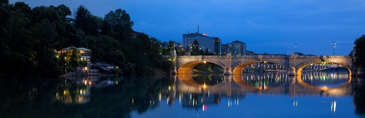Panoramica ponte Umberto I