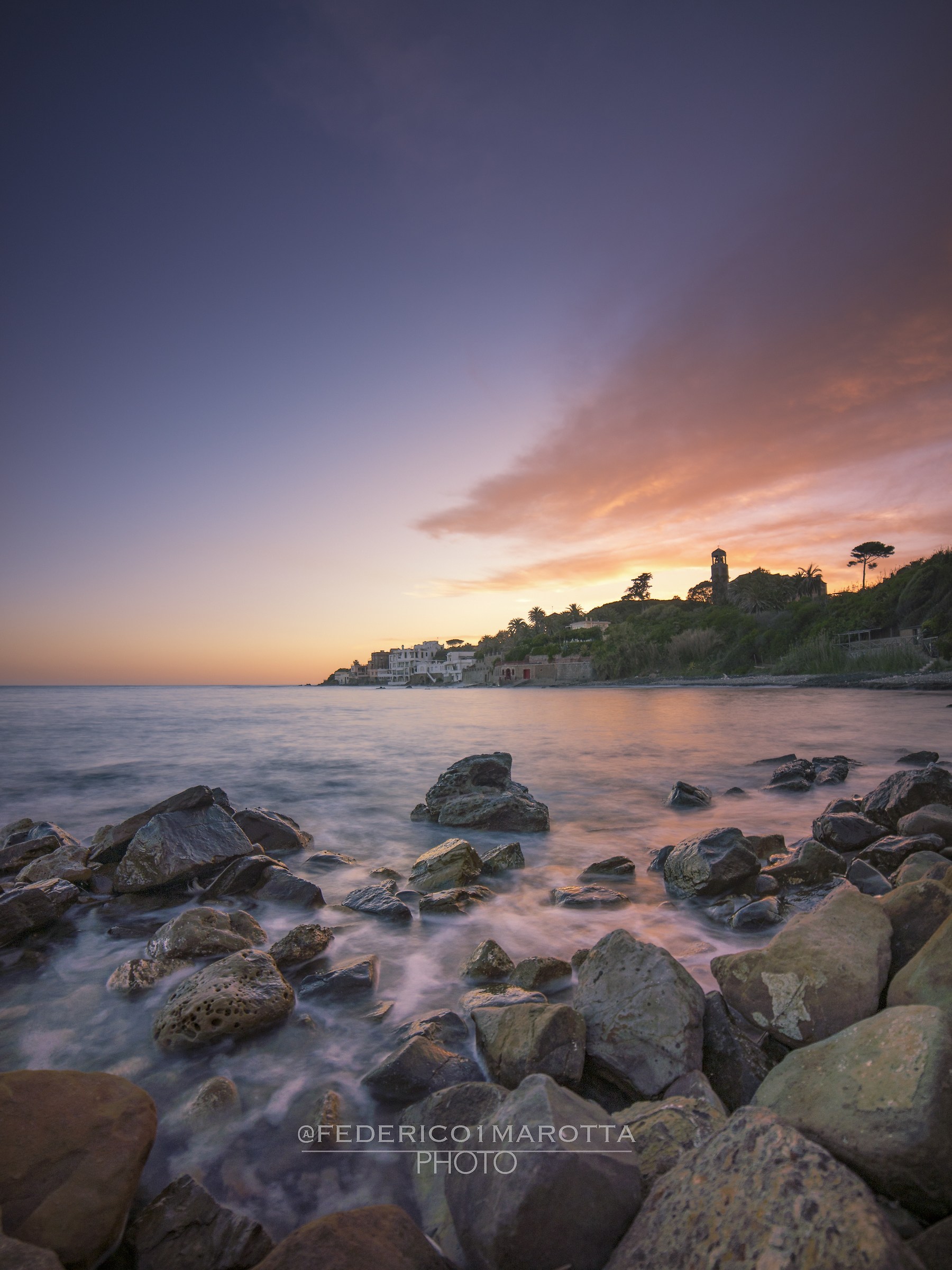 Tramonto a Santa Marinella