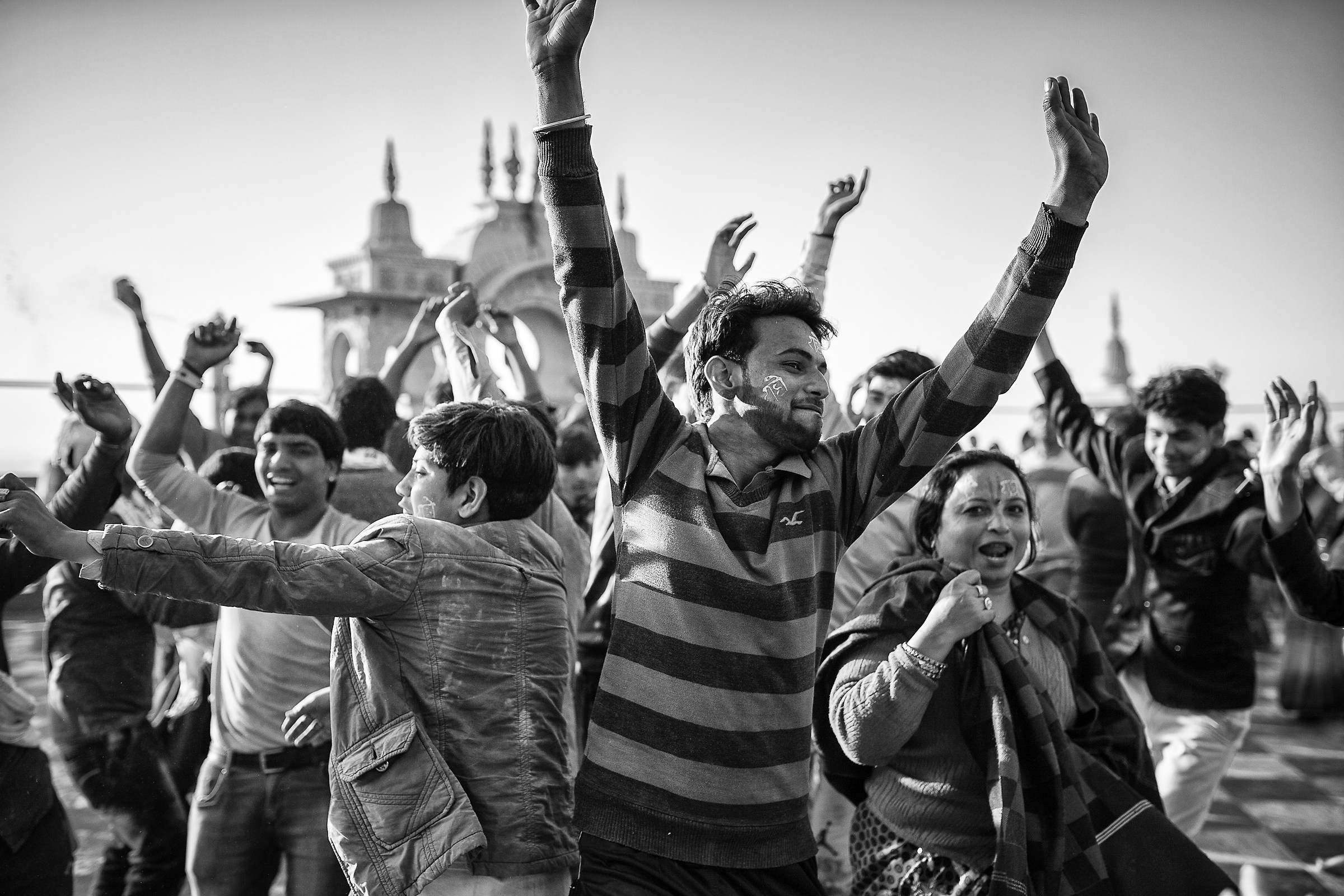 Holi's celebrations in Barsana