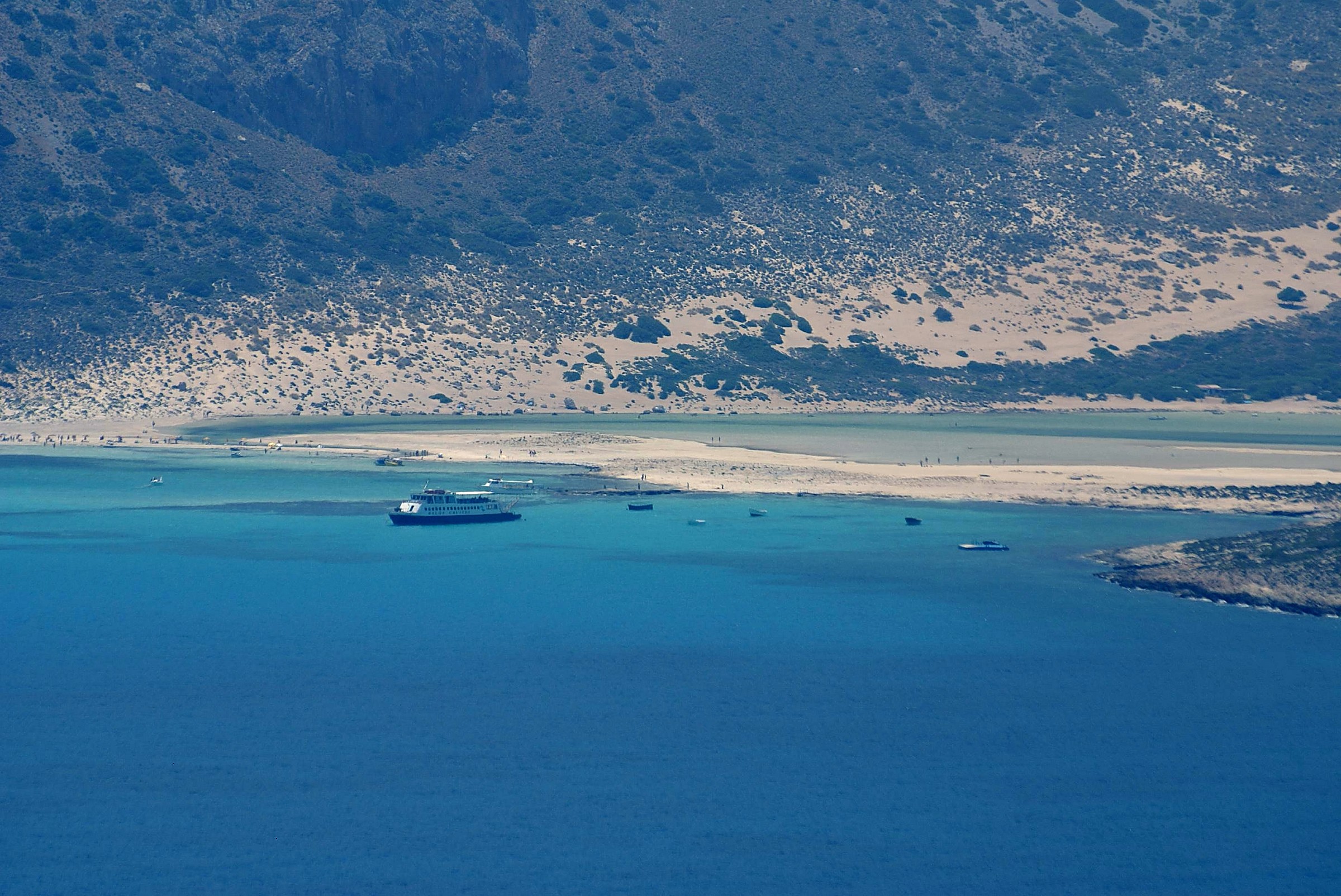The blue Balos Lagoon - Island of Crete
