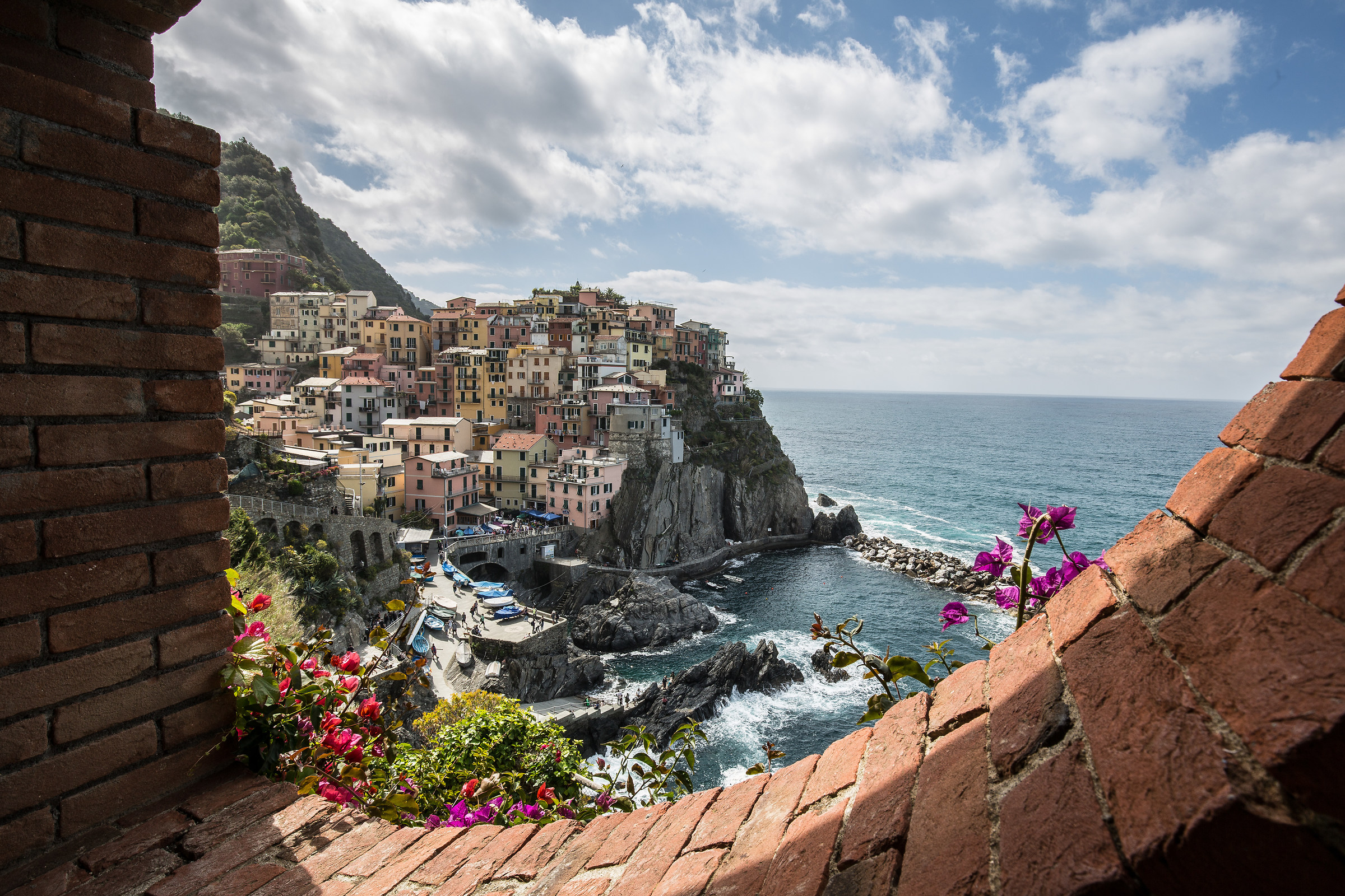 ..finished on Manarola.