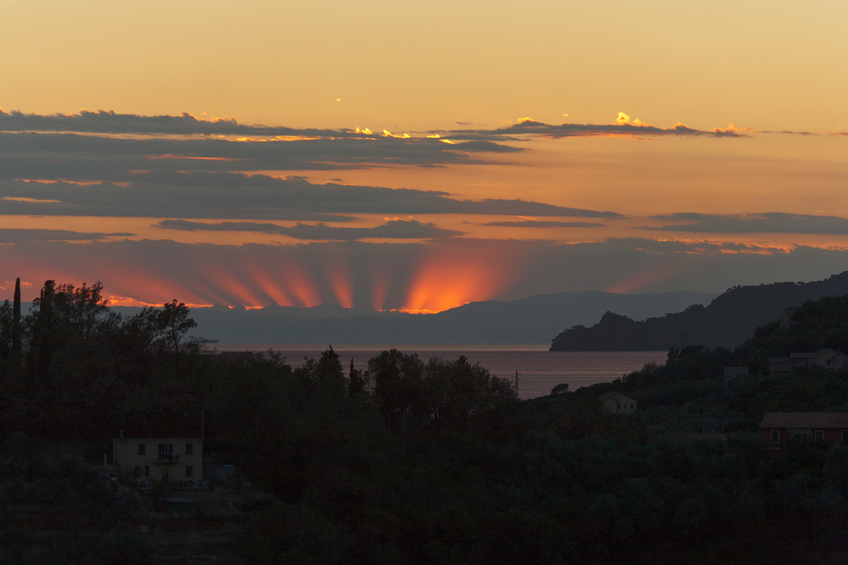 Sunset Ligurian