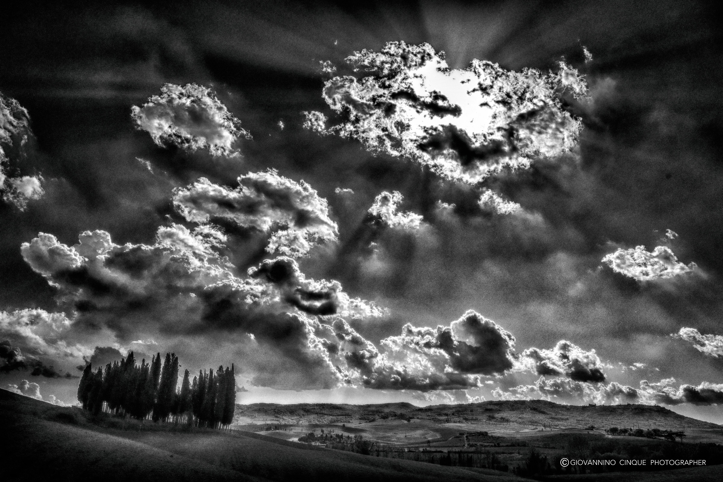 Val d'Orcia, unusual vision