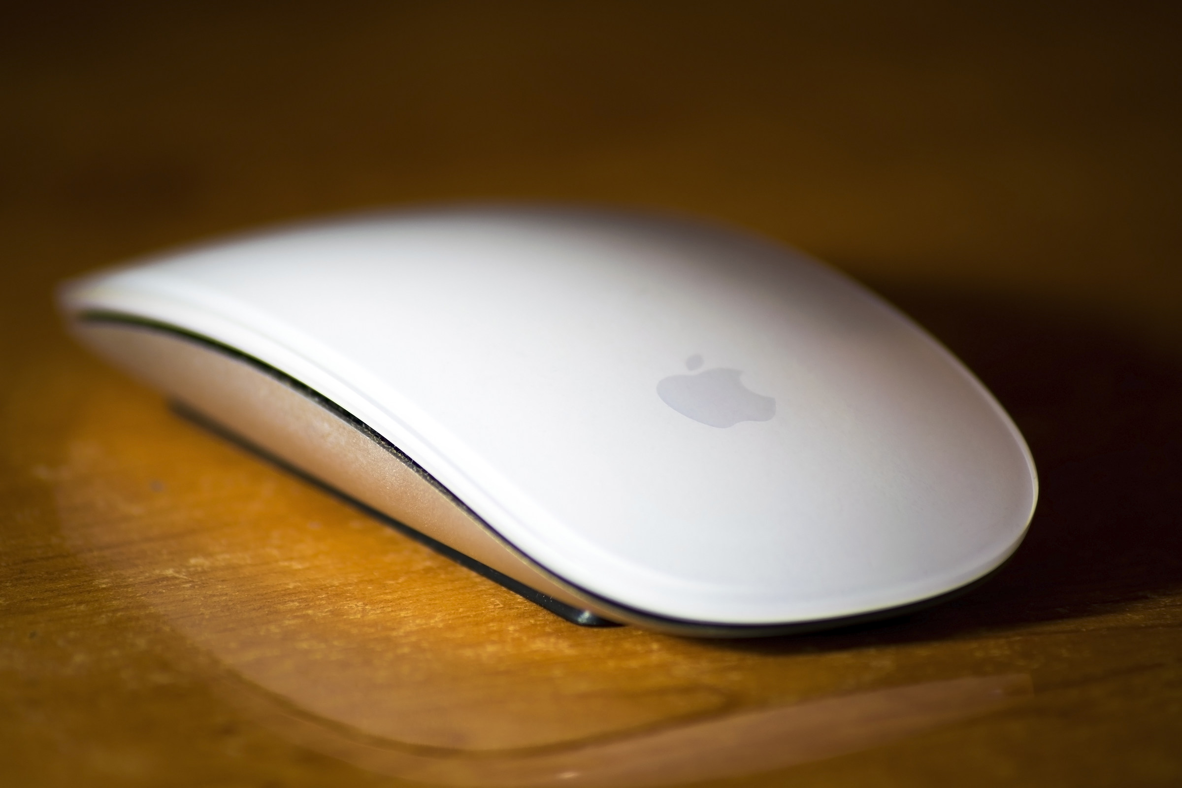 A mouse? No, an Apple Mouse.