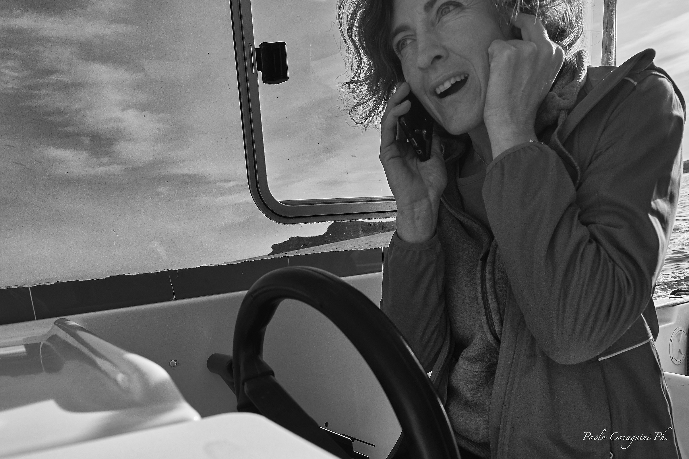 Mobile phone driving