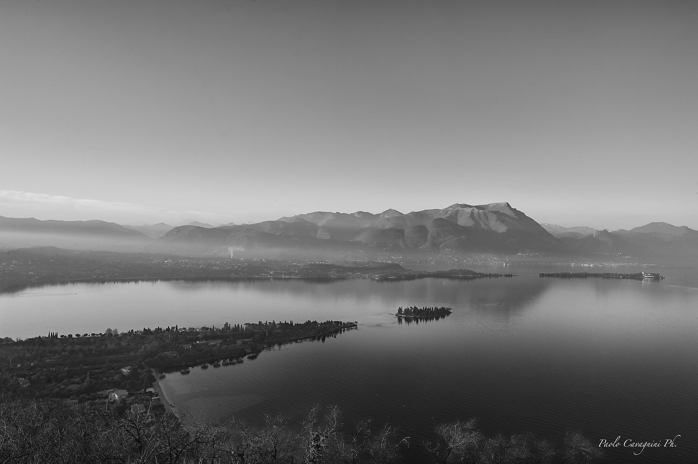 From the fortress of Manerba