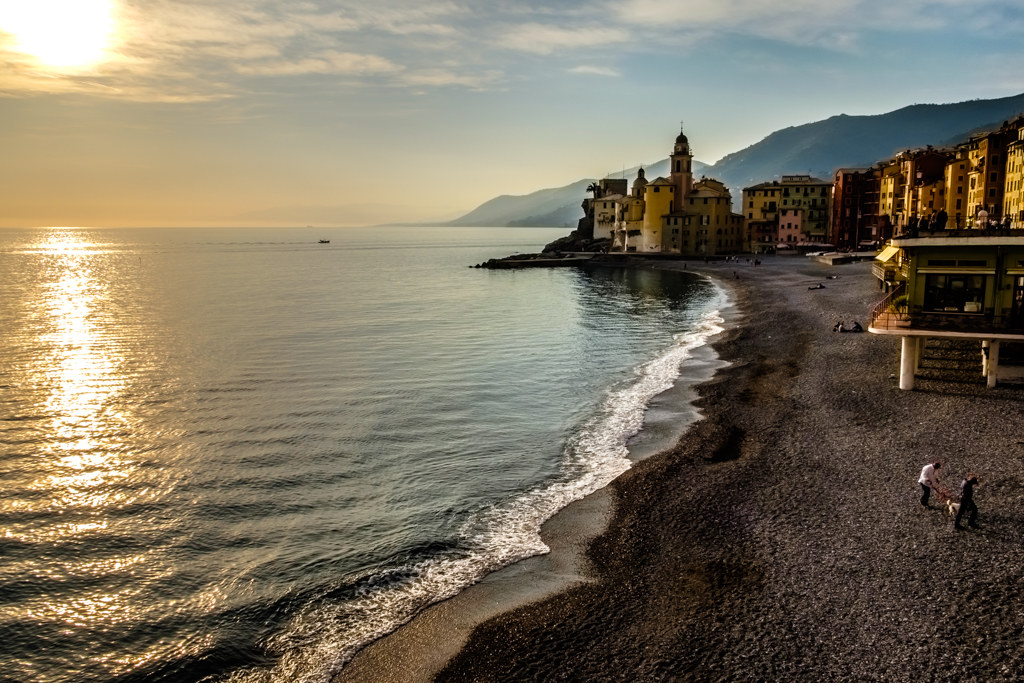 Camogli sunset