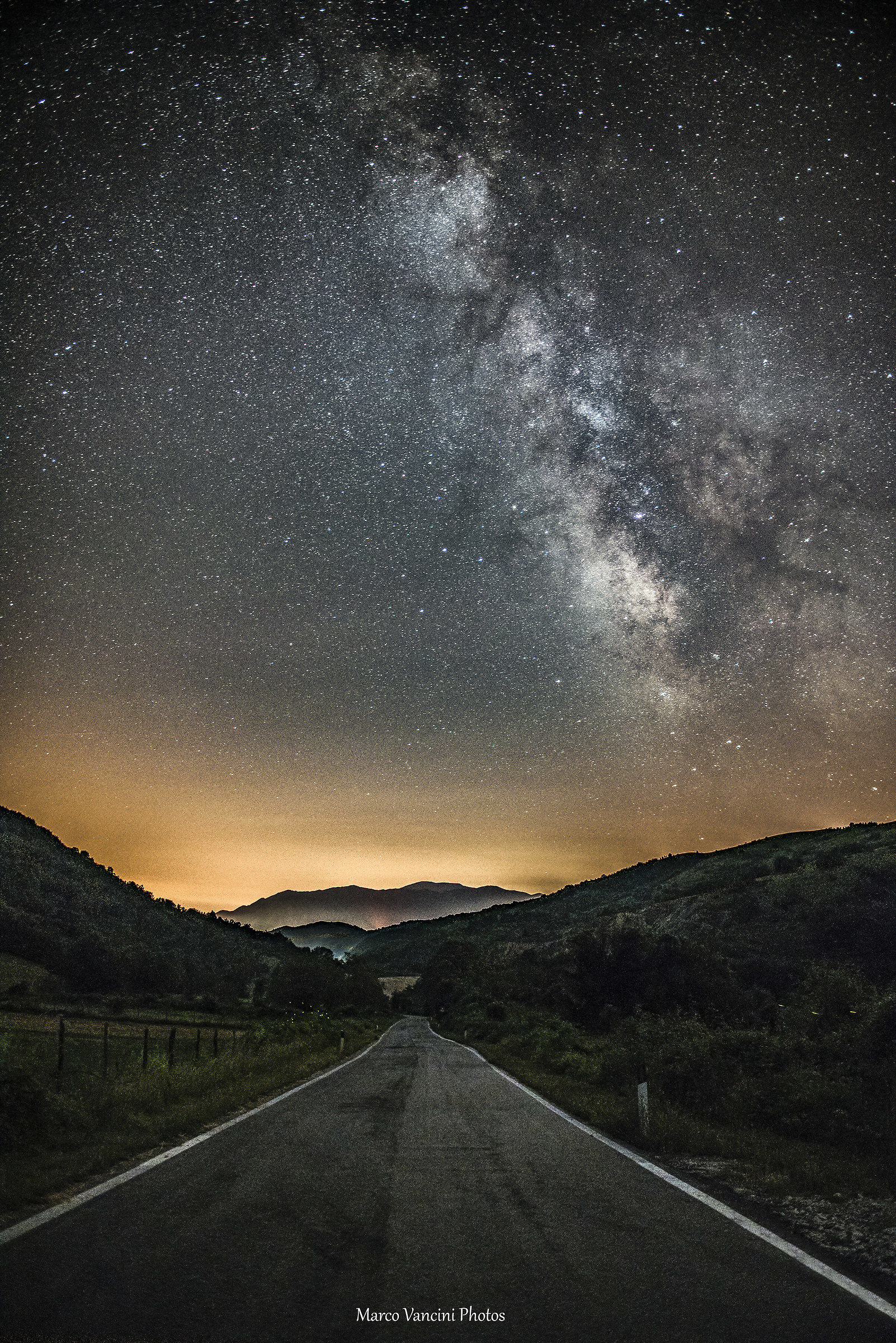 La via lattea in tutta la sua bellezza