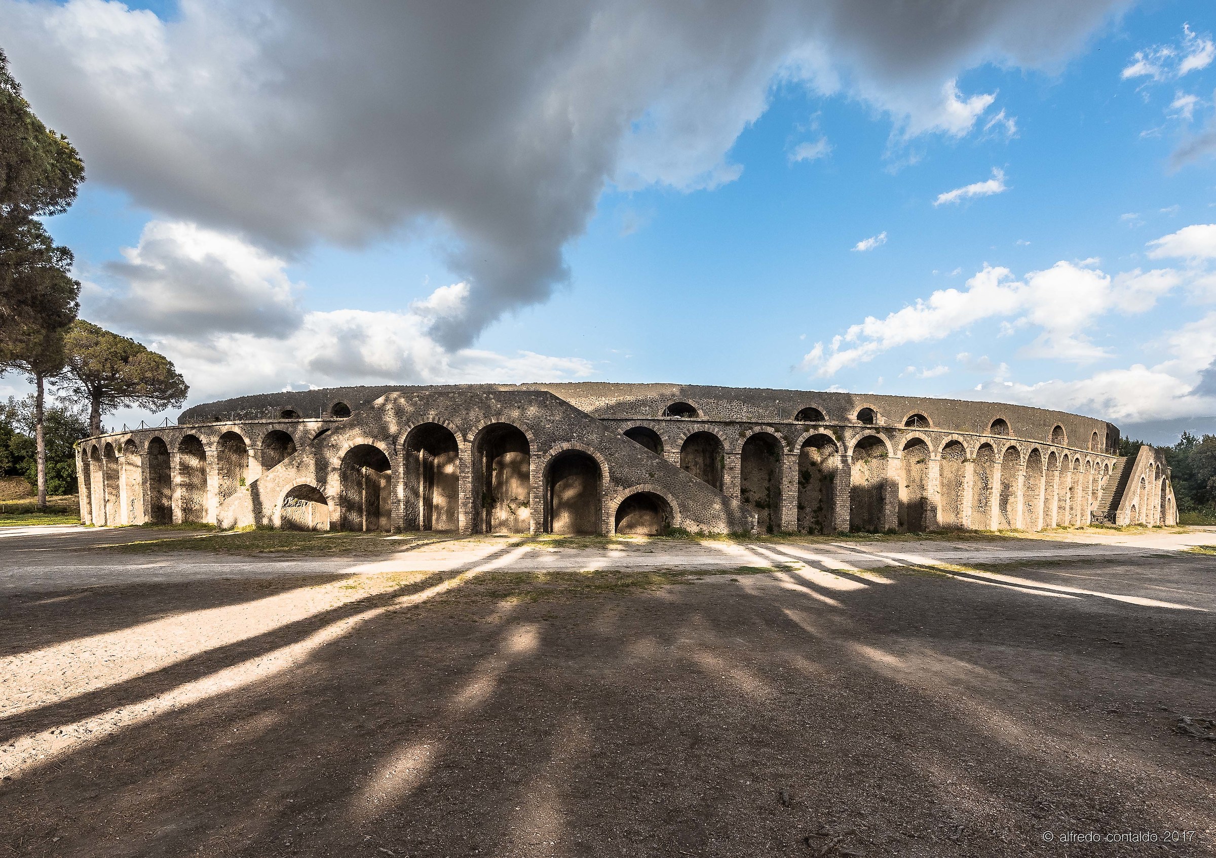 Shadows on the Amphitheater