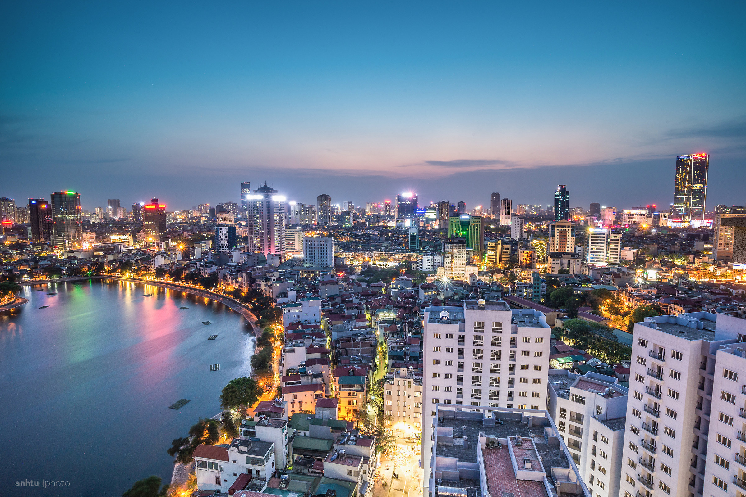 Hanoi skyline