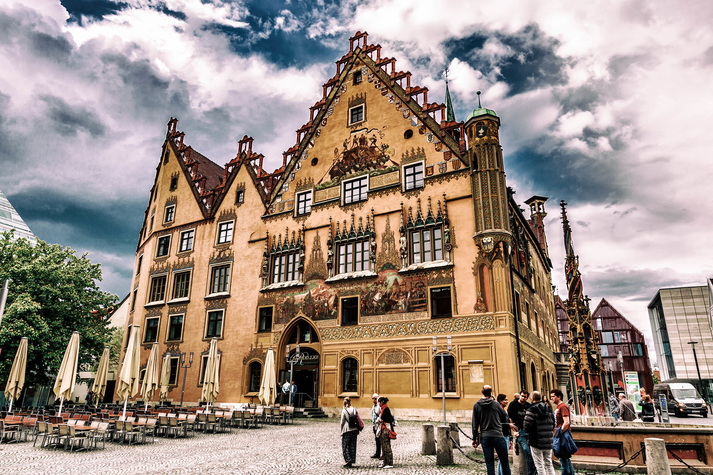 la piazza del comune