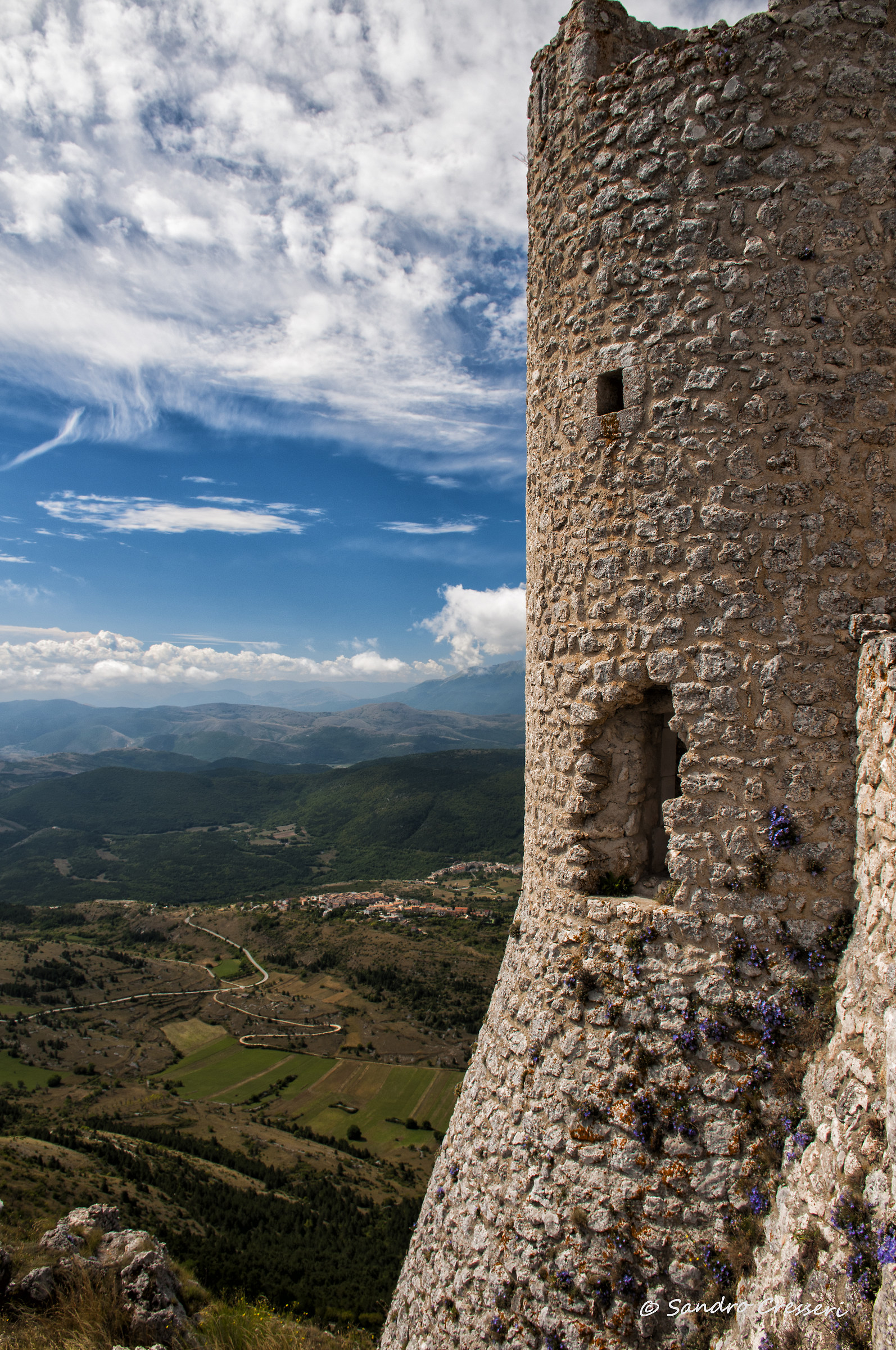 Vista dalla torre di Rocca Calascio