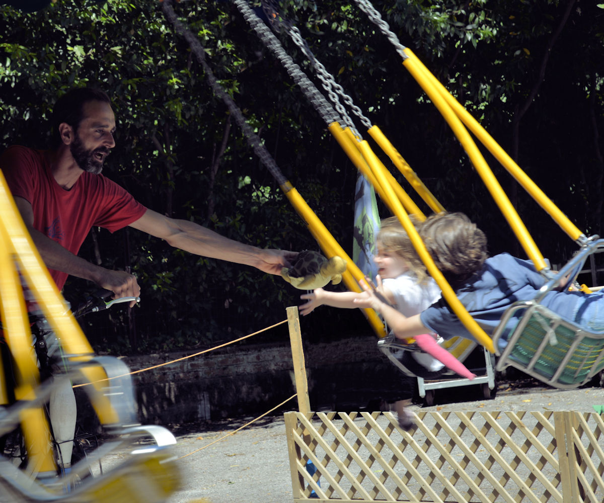 The man of the Carousel ...
