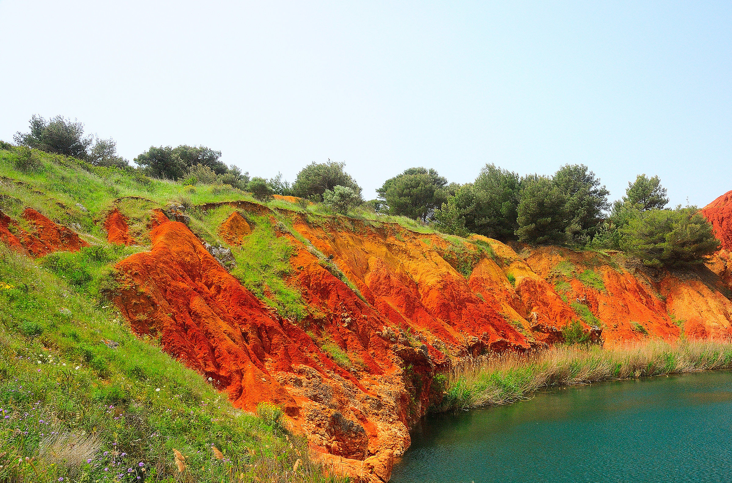 scorcio lago bauxite Otranto