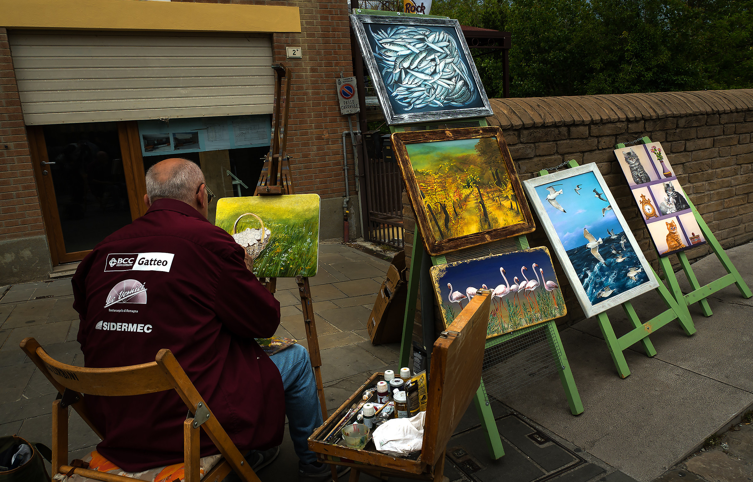 Pittore di strada