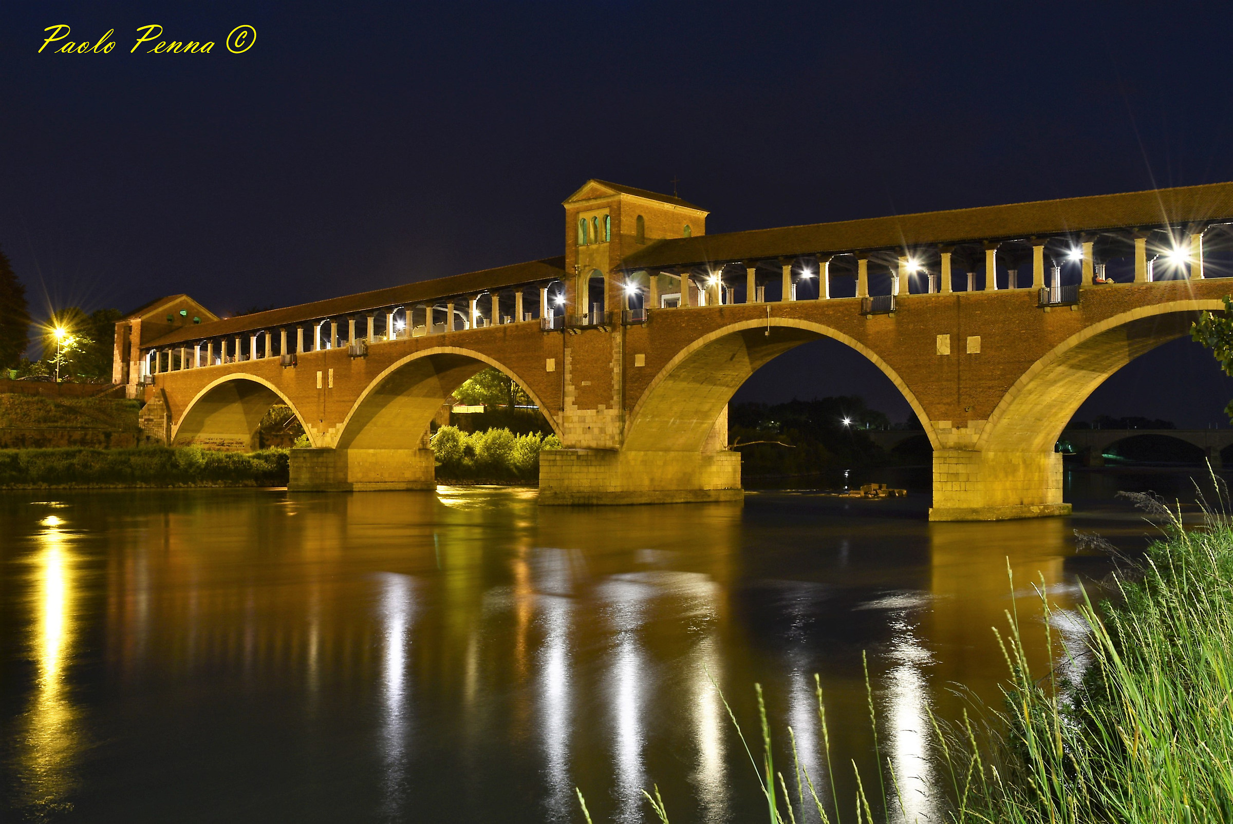 ponte coperto Pavia