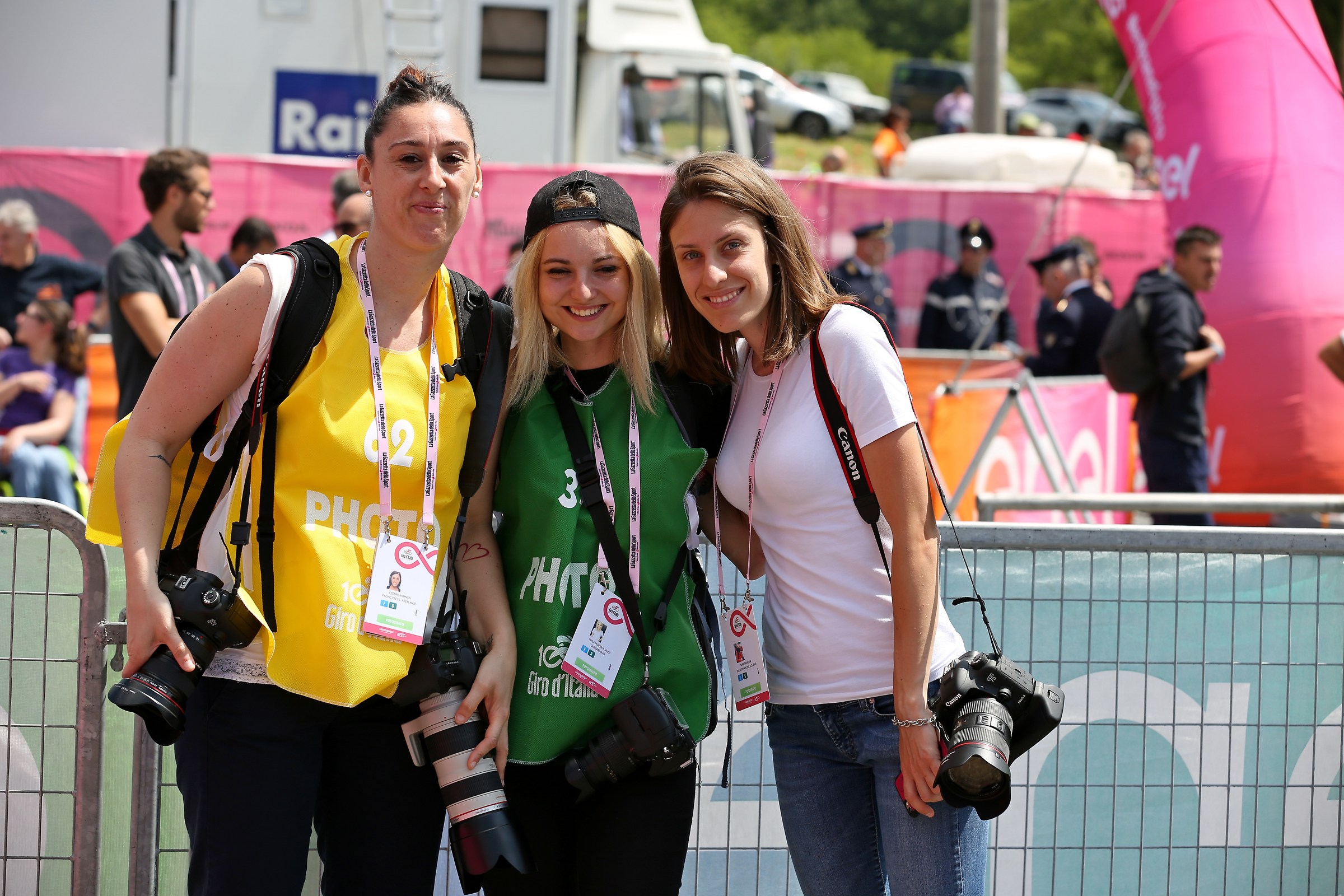 Canonist at the Giro d'Italia.