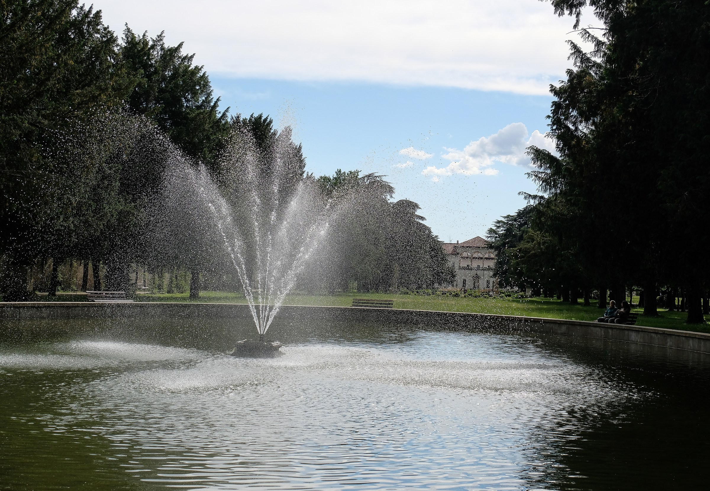 Fountain of Palazzo Arese Borromeo