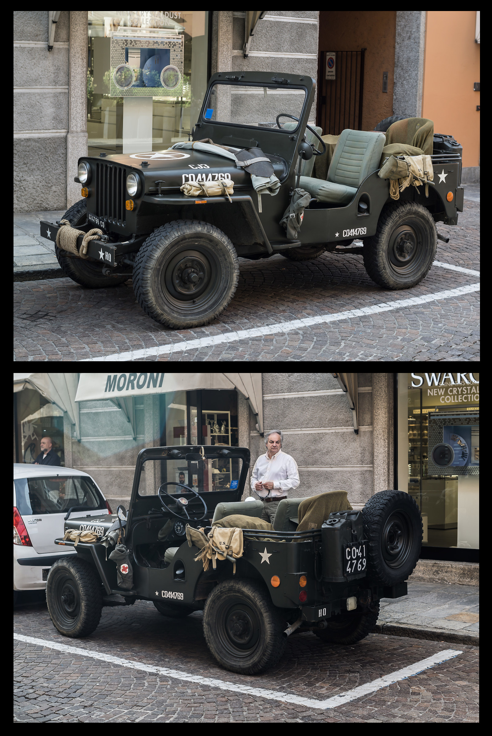 Utility truck ¼ t 4x4 jeep