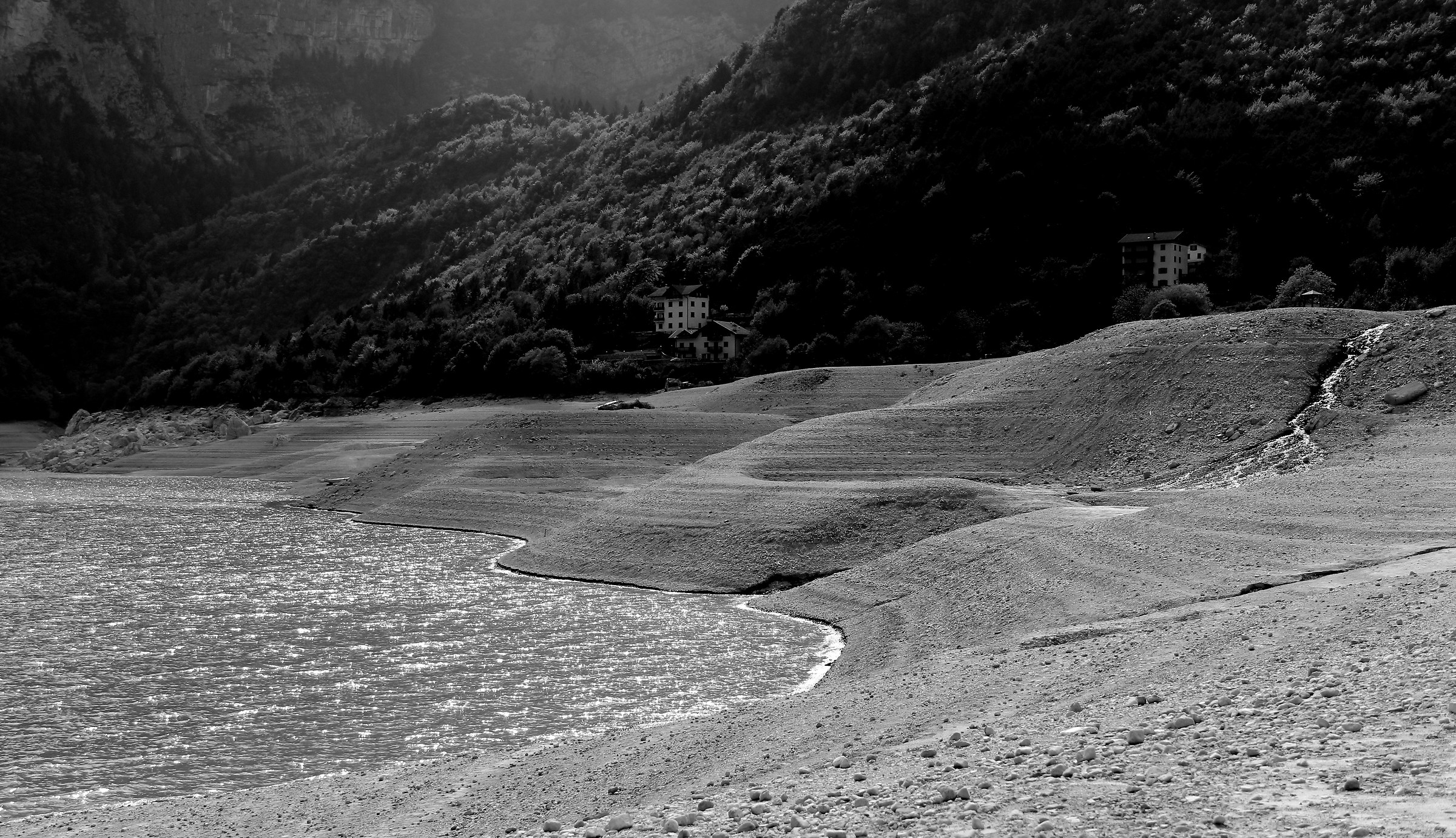 Il livello del Lago di Molveno