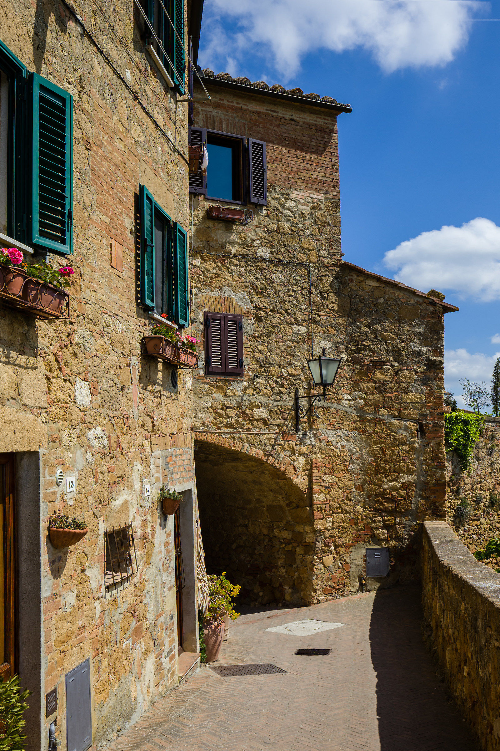 Pienza - Una viuzza laterale