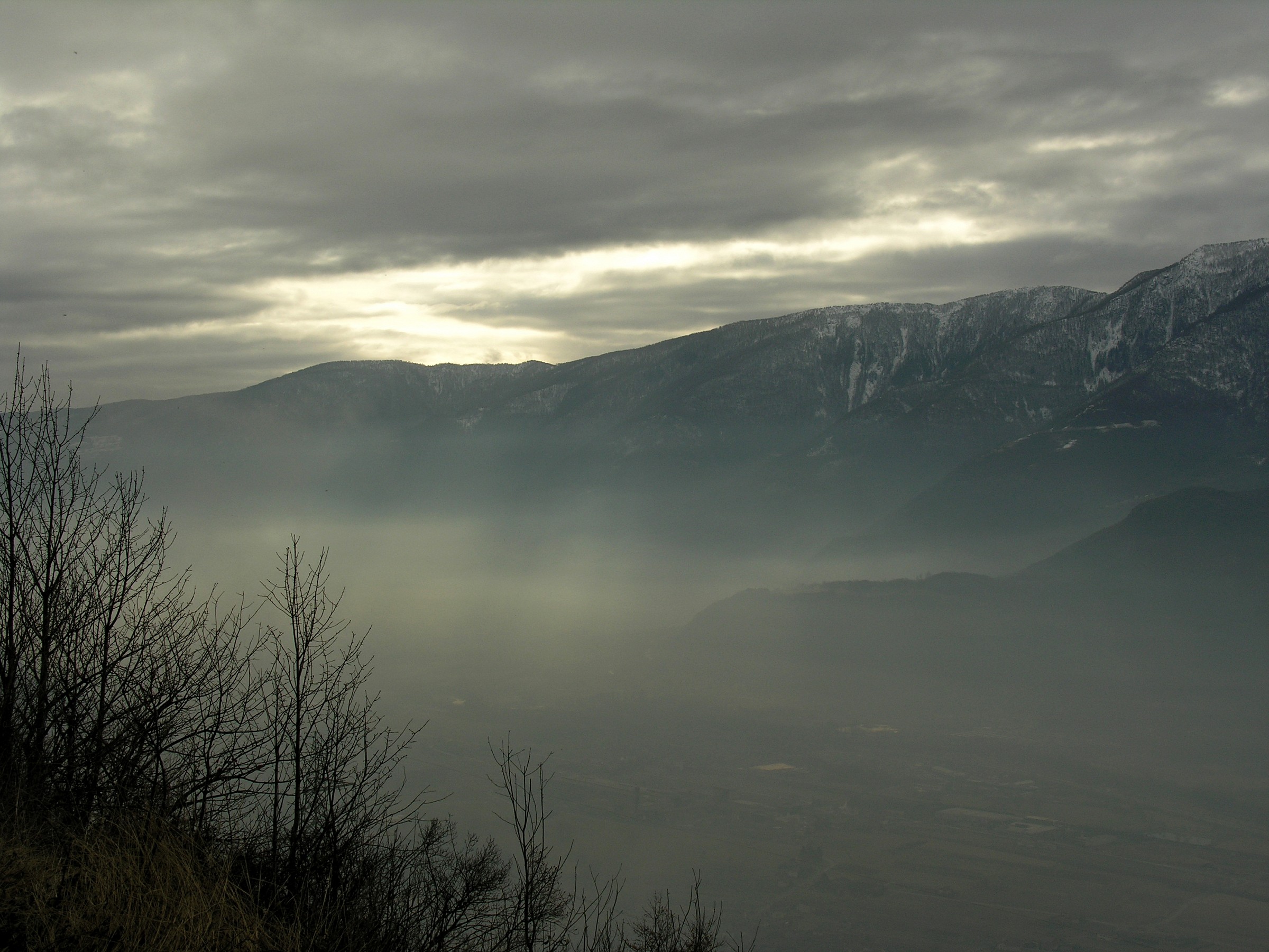 Fog in the Susa Valley (Turin)