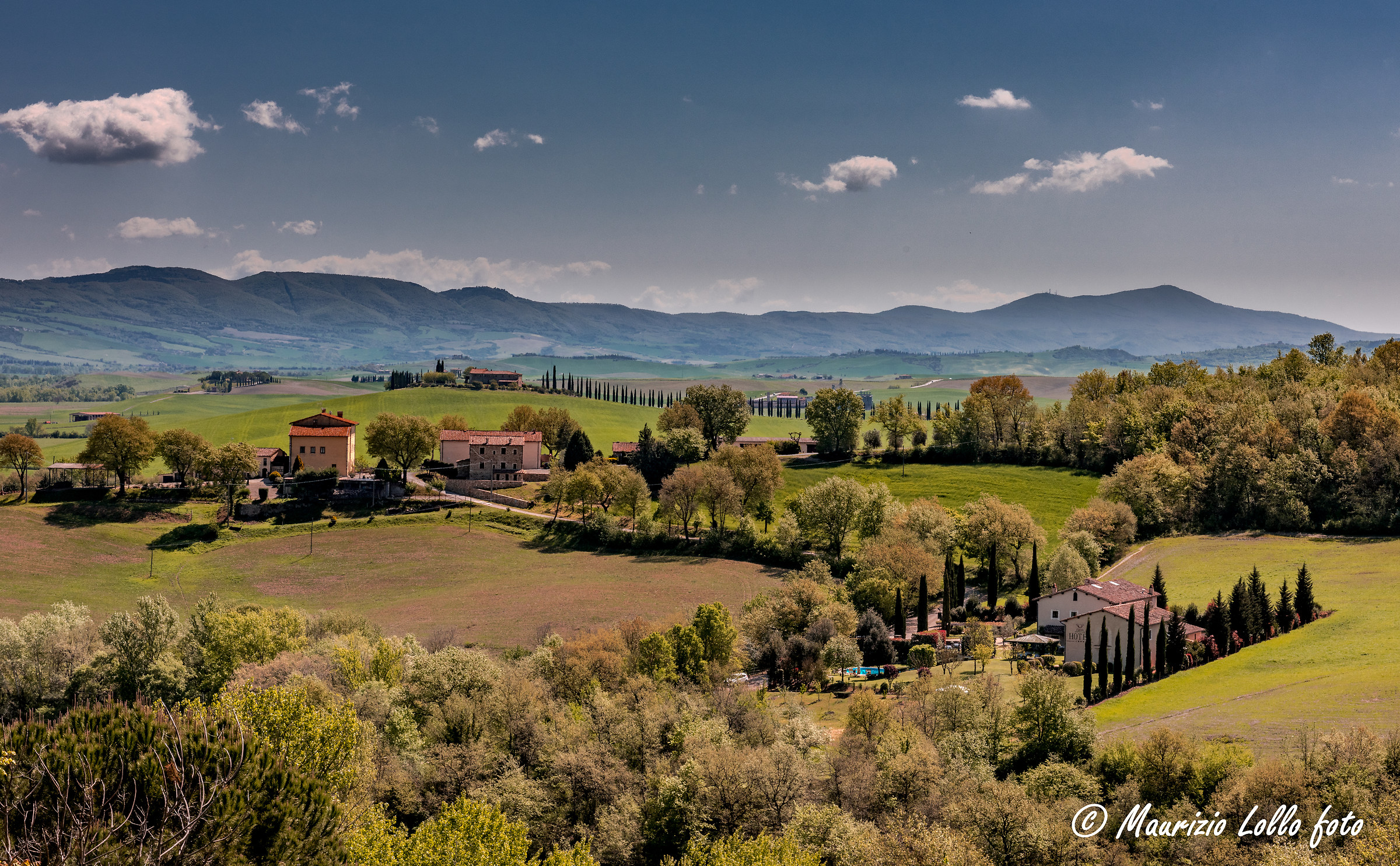 View from Bagno Vignoni