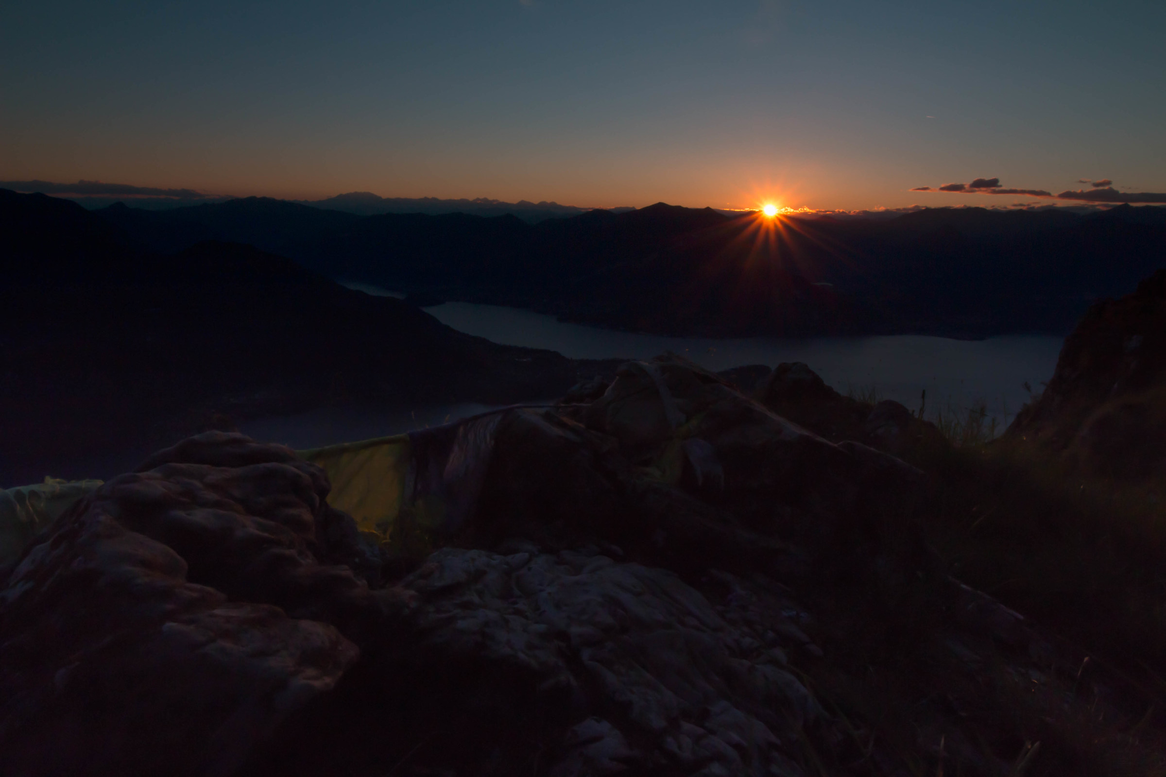 Sunset from Mount Palagia