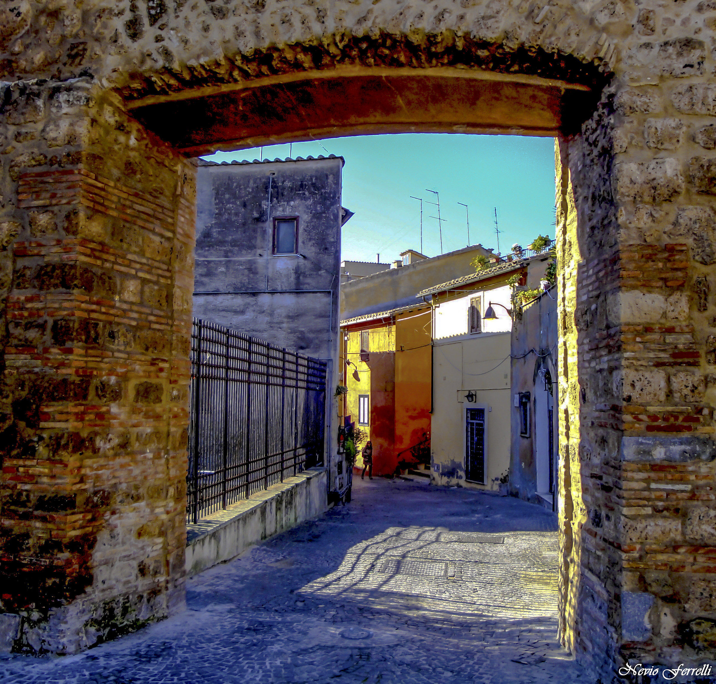Landing in Cerveteri