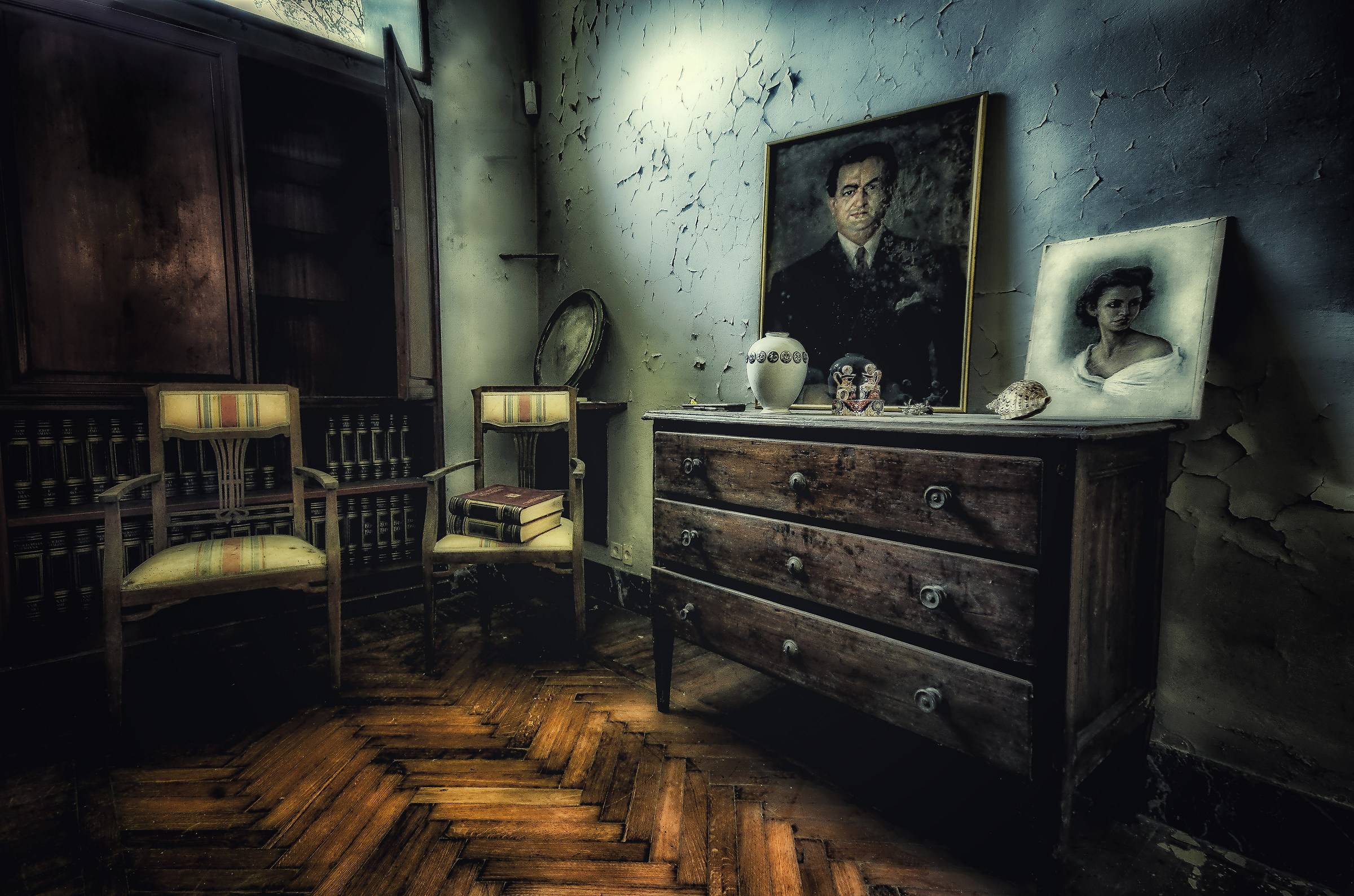 Sudden abandonment ....