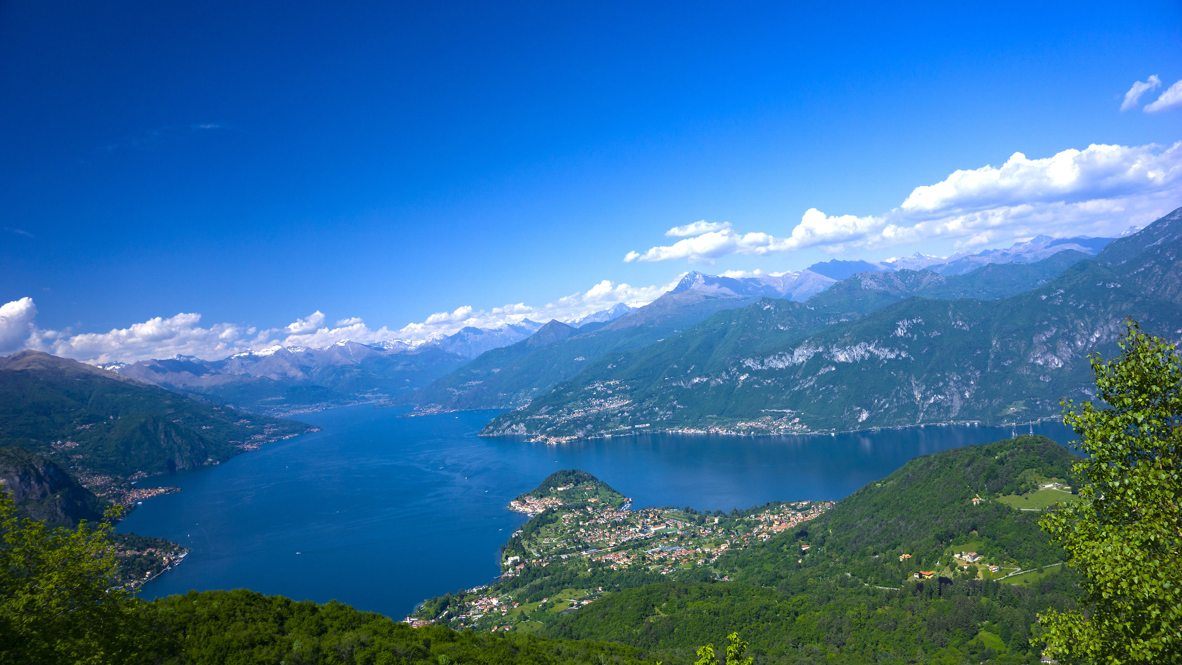Bellagio dall'alto