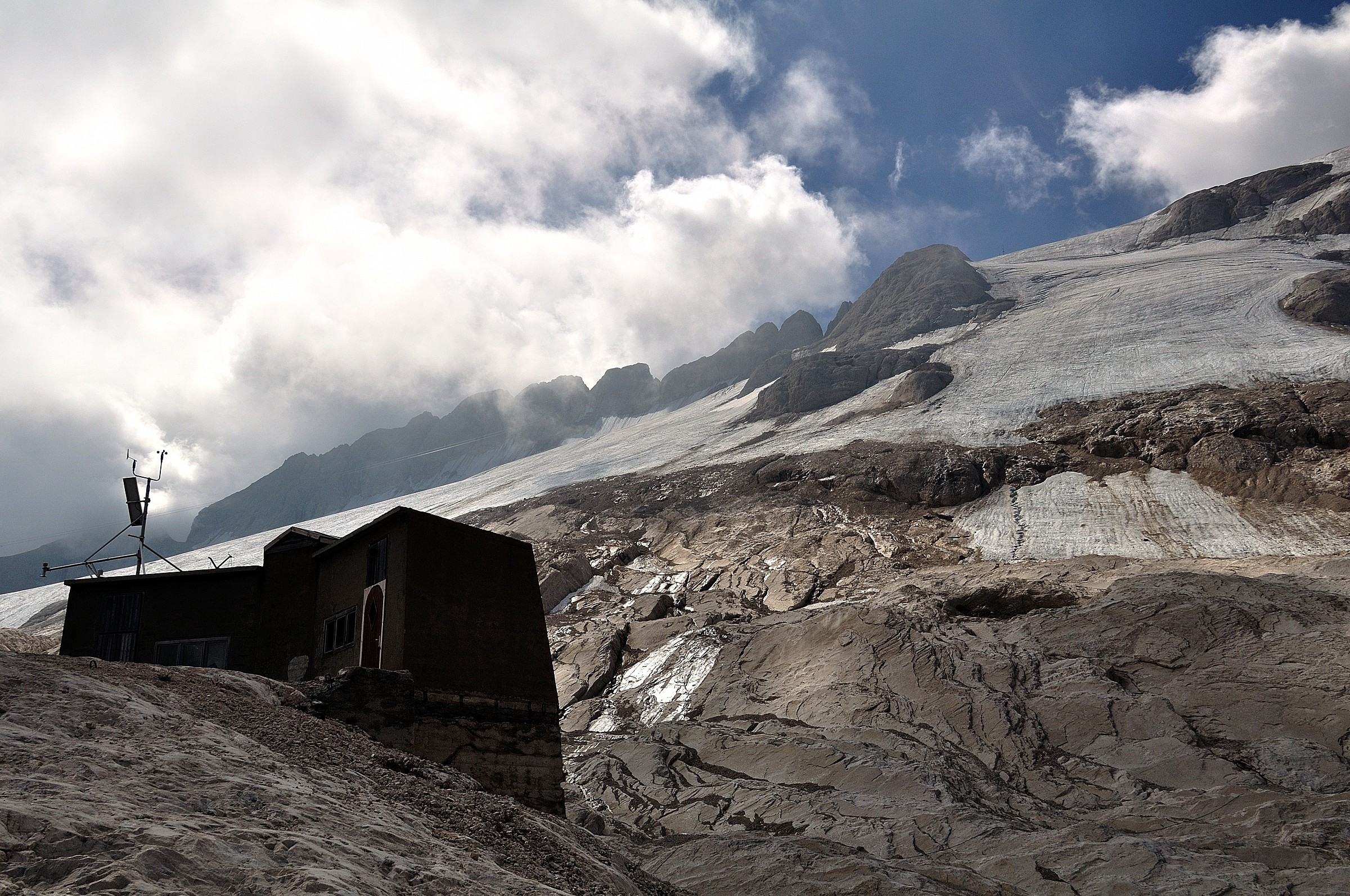 Glacier of the Marmolada