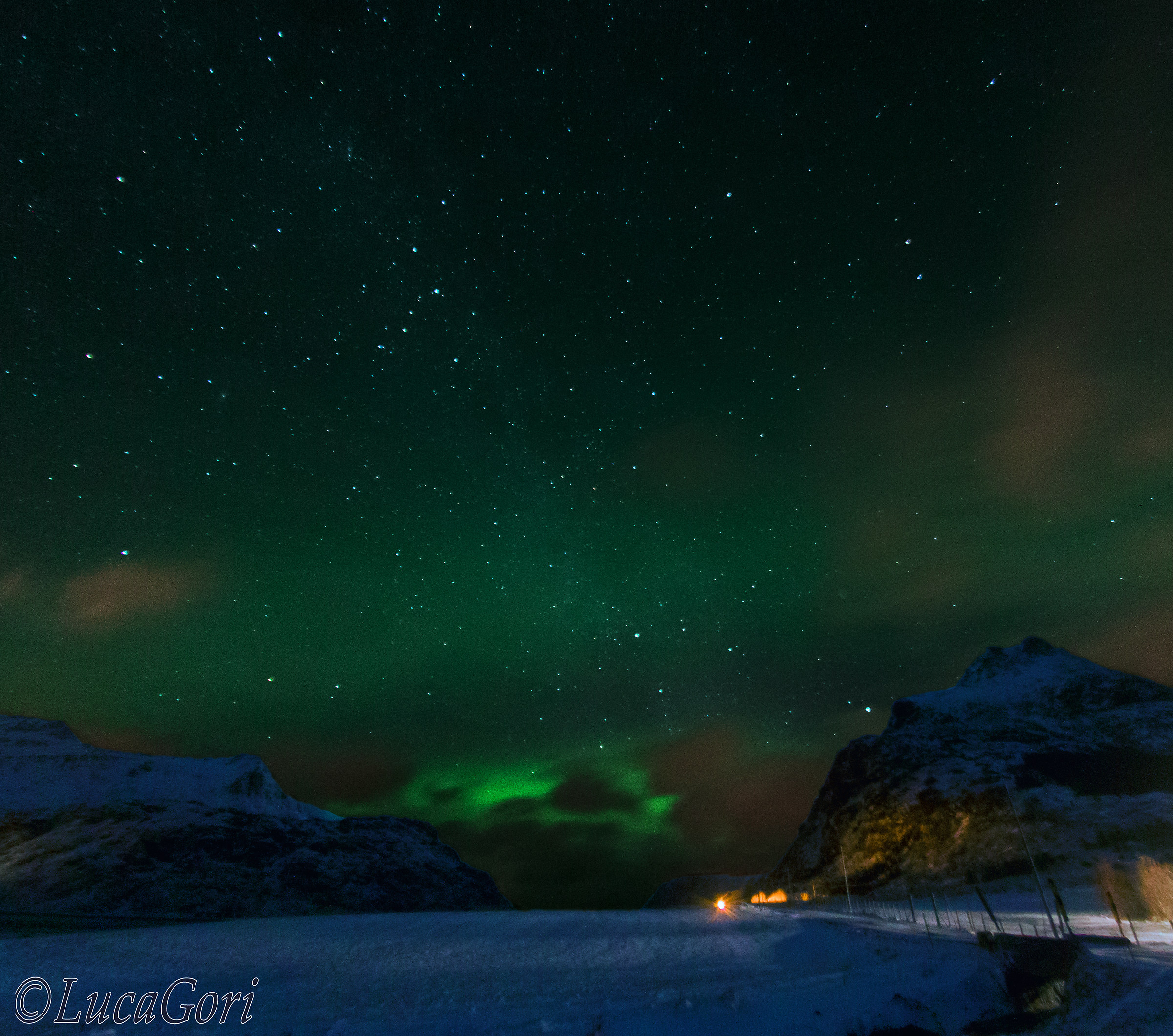 Aurora boreale lofoten