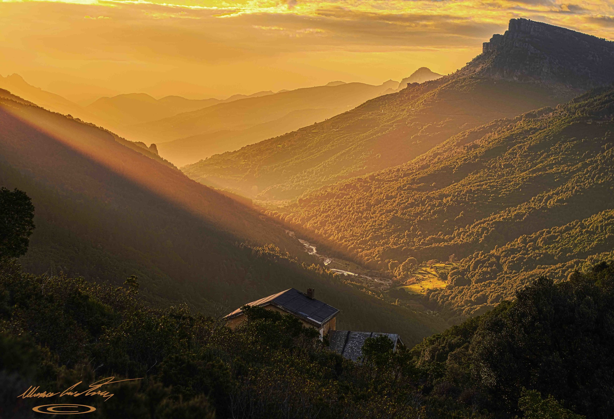 Dawn in my mountains