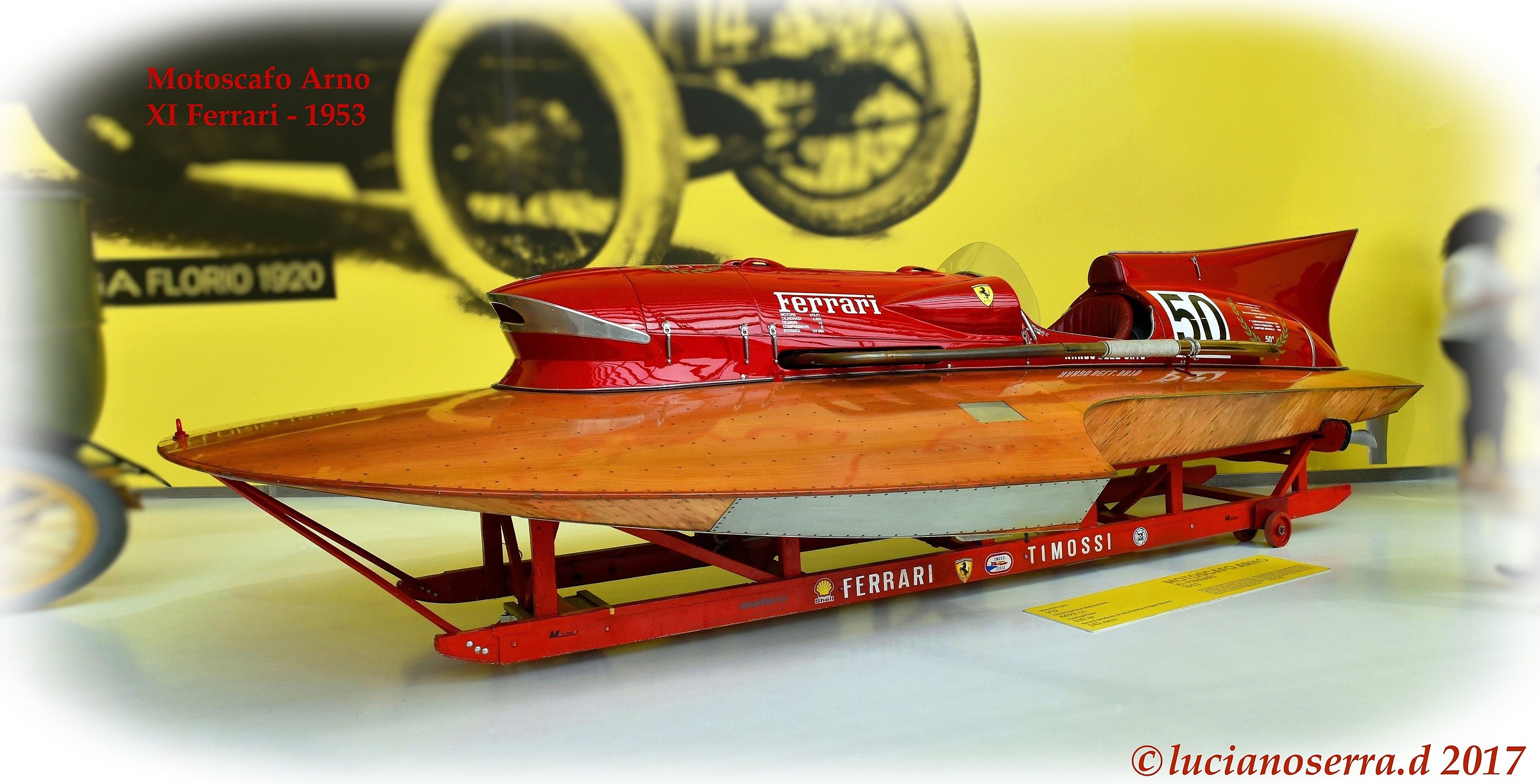 Idroplano Cantieri Timossi Arno XI Ferrari - 1953