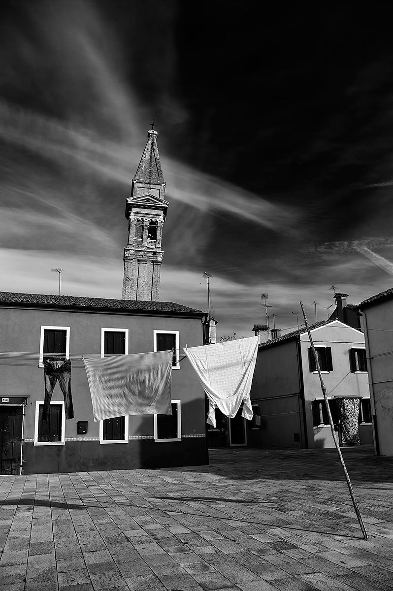Burano in b/n
