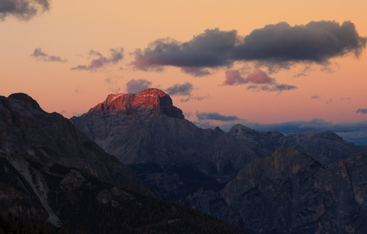 Last Red on Croda ...